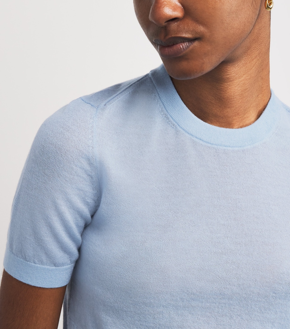 Cashmere Adeline T-Shirt LBLUE Image 6
