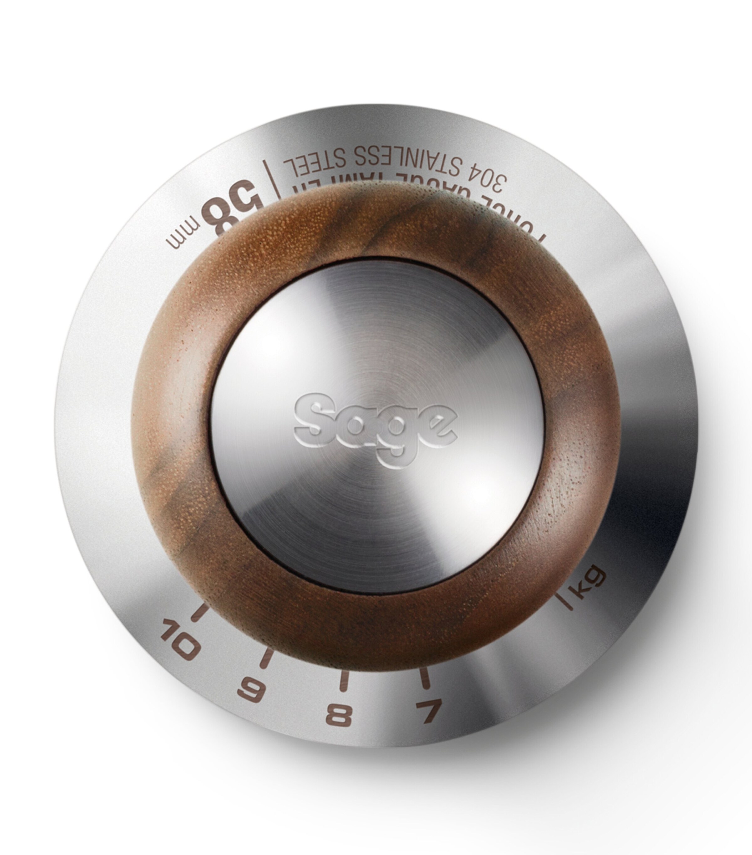 Craft Collection: The Force Gauge Tamper 58mm SILVER/WOODEN Image 4