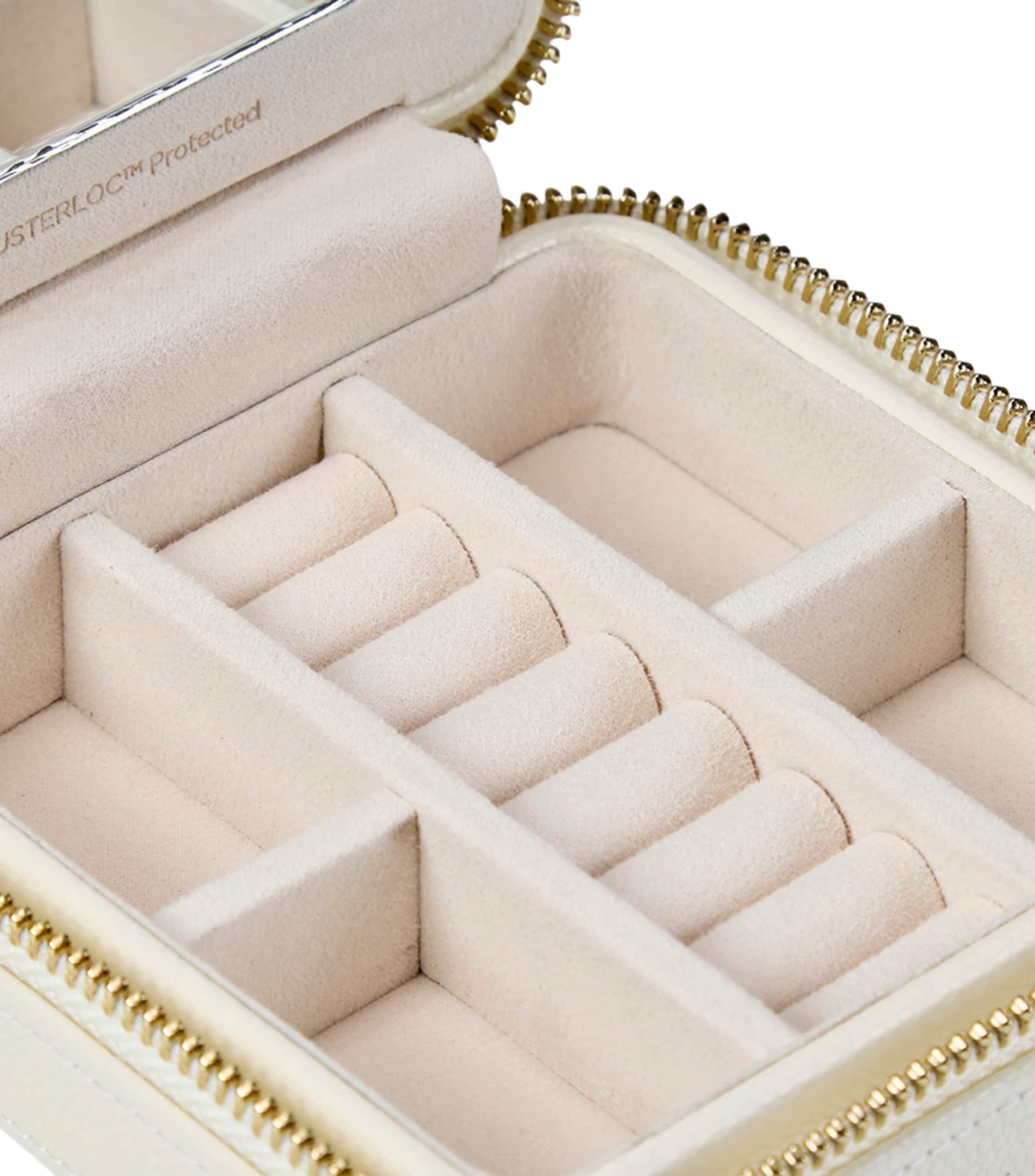 WOLF Lauren Travel Jewellery Case Ivory Image 5