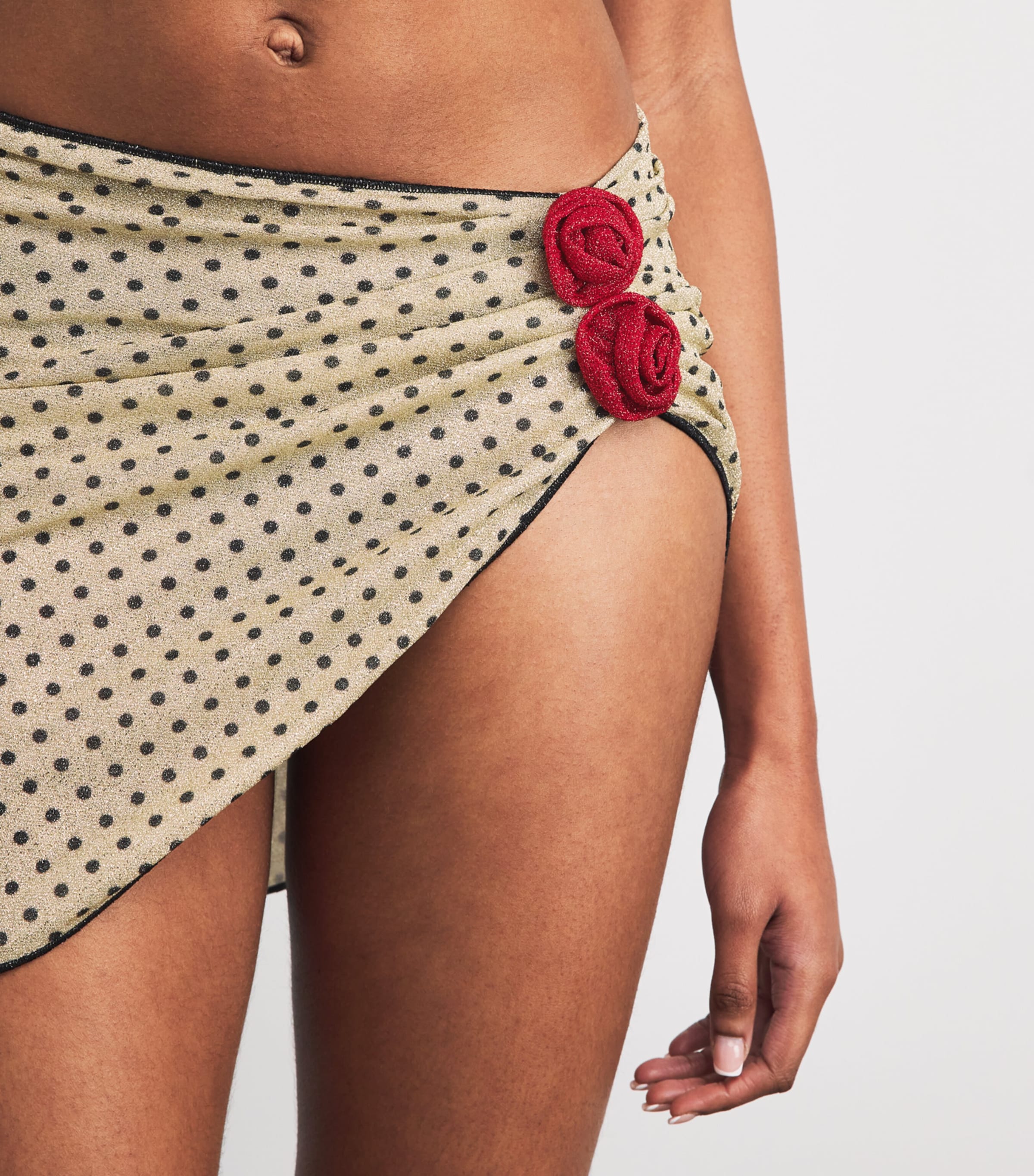 Rose Lumière Pareo Skirt BLACK POIS Image 5