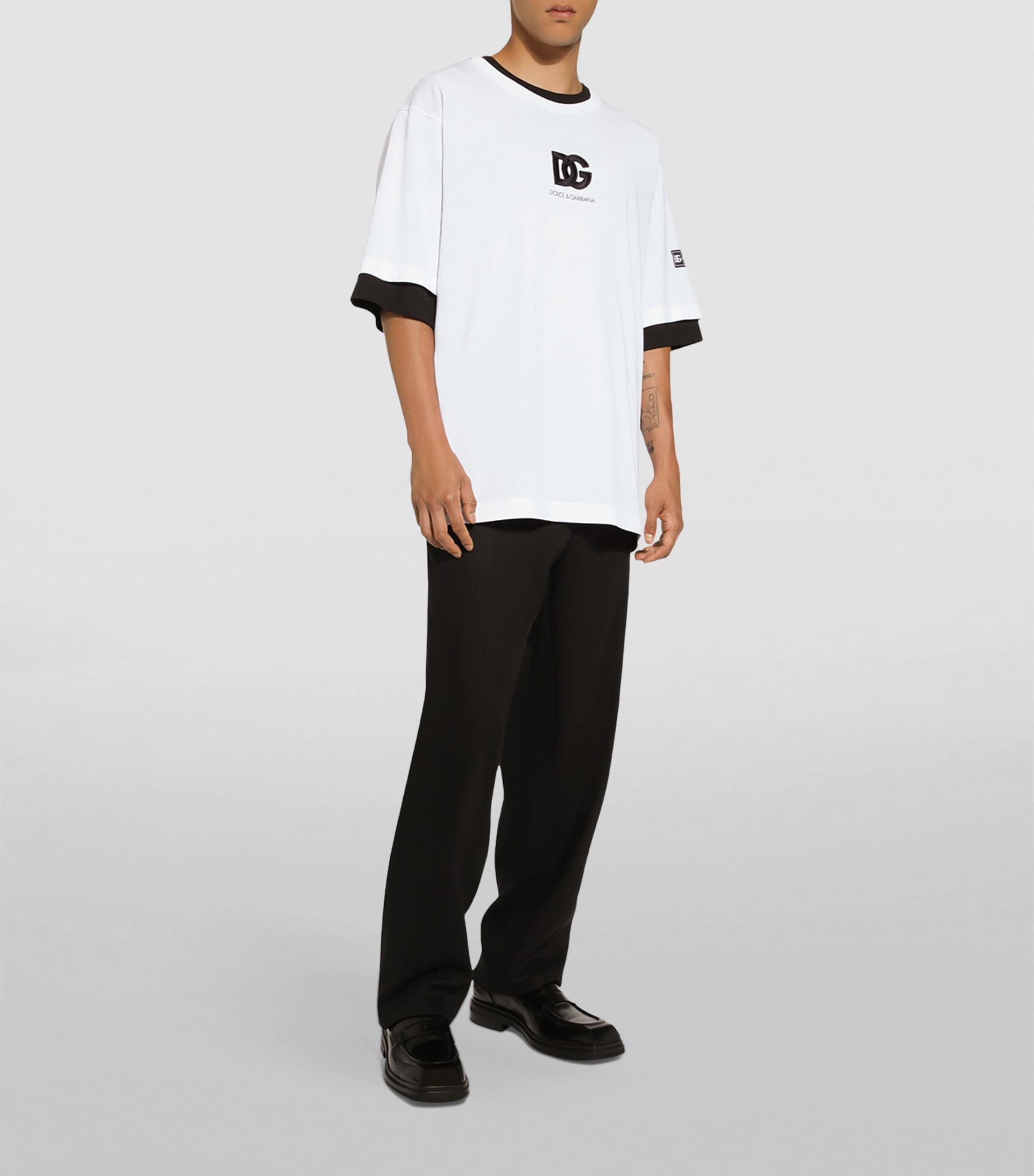 Logo T-Shirt W0800-OPTICAL WHITE Image 4