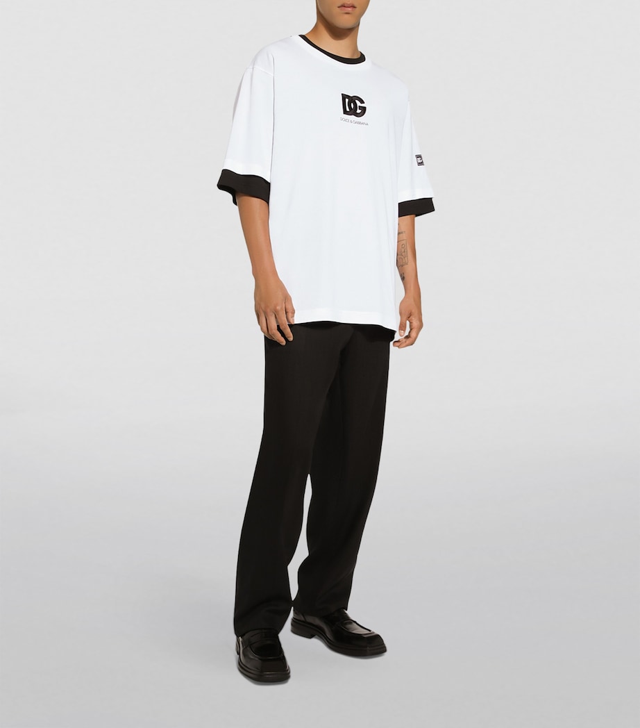 Logo T-Shirt W0800-OPTICAL WHITE Image 4