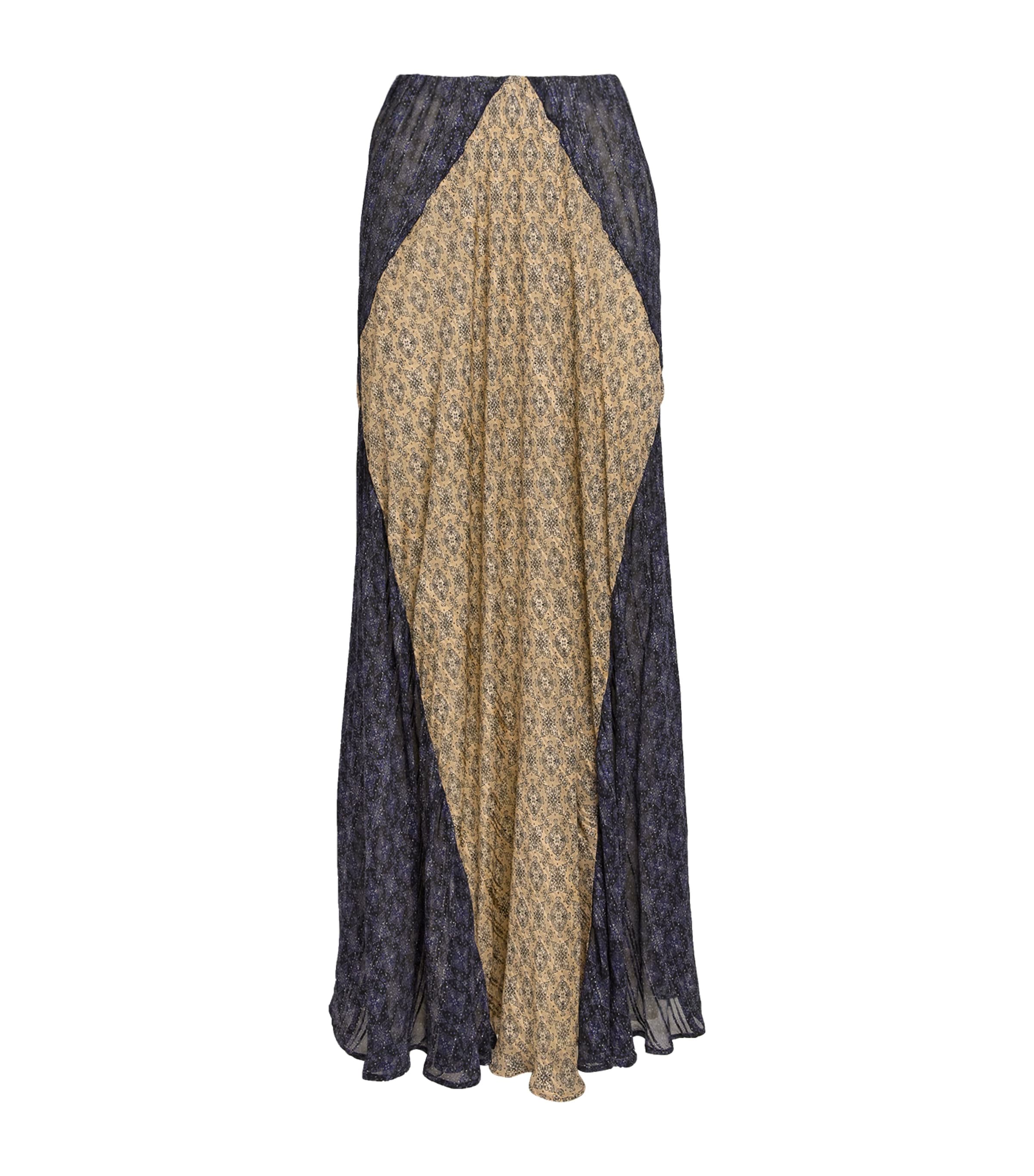 Shop Rag & Bone Delancy Maxi Skirt In Beige