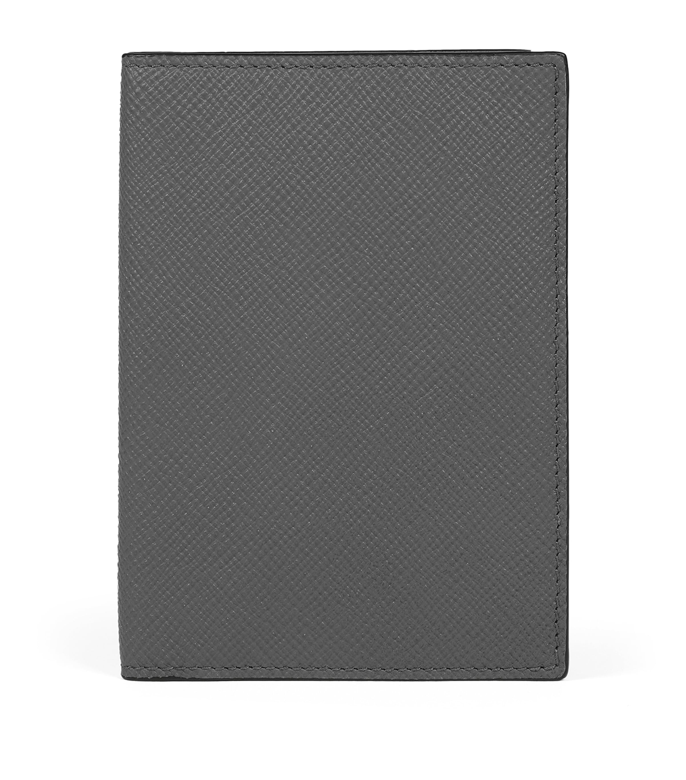SMYTHSON LEATHER PANAMA PASSPORT COVER