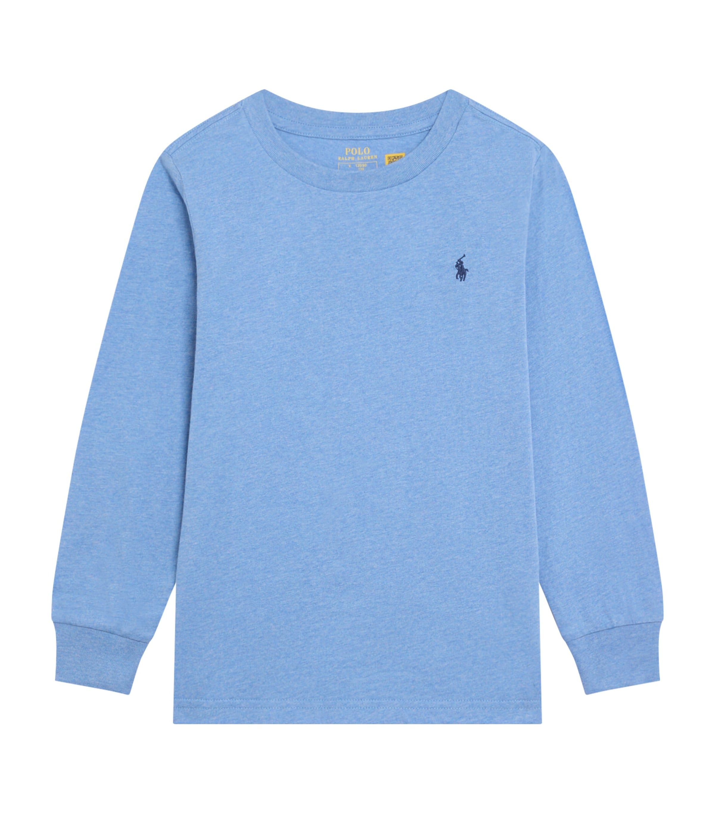 Ralph Lauren Cotton Long-sleeve T-shirt In Blue