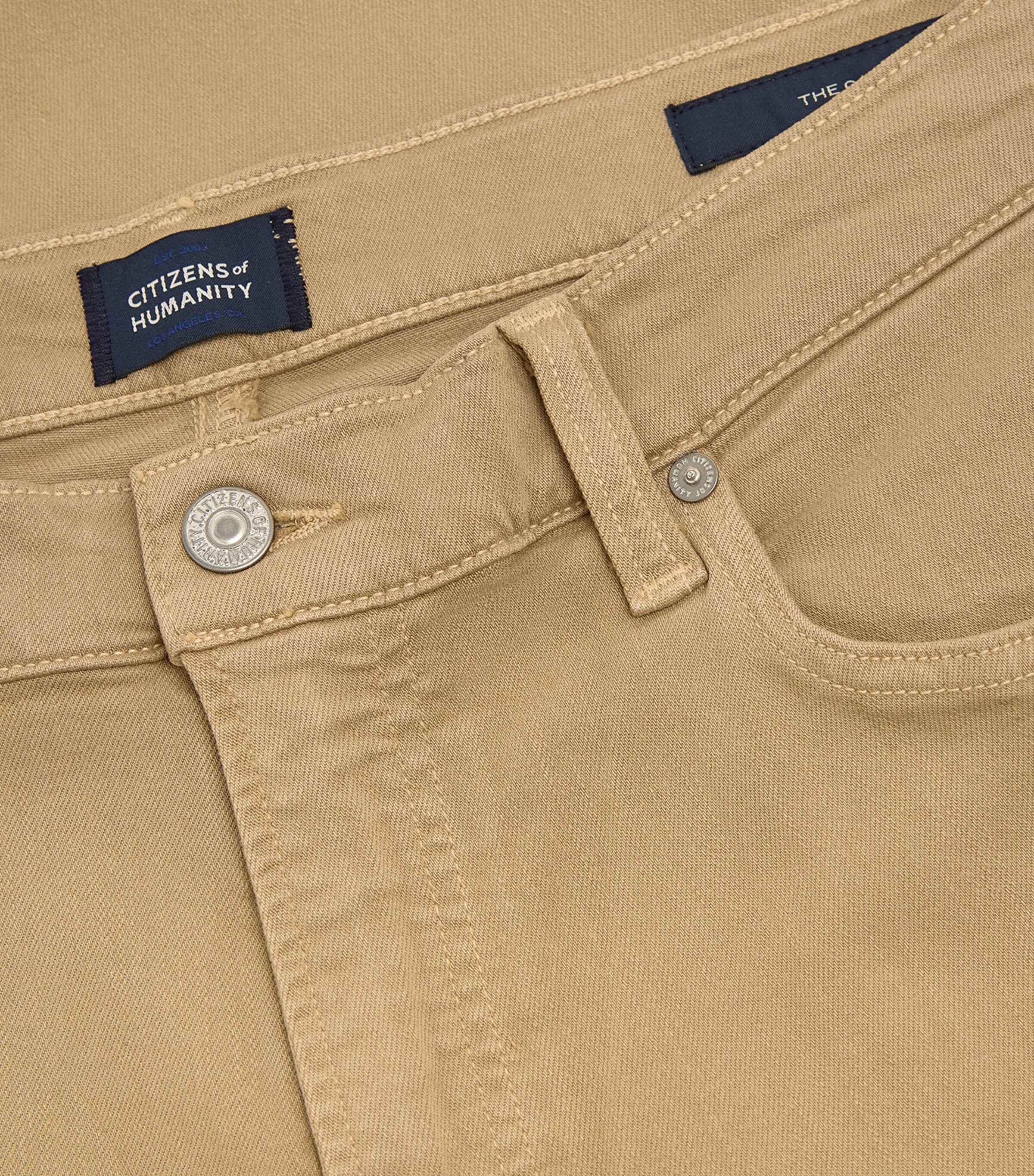Gage Slim-Straight Chinos ABBOT (MD/LT KHAKI) Image 5