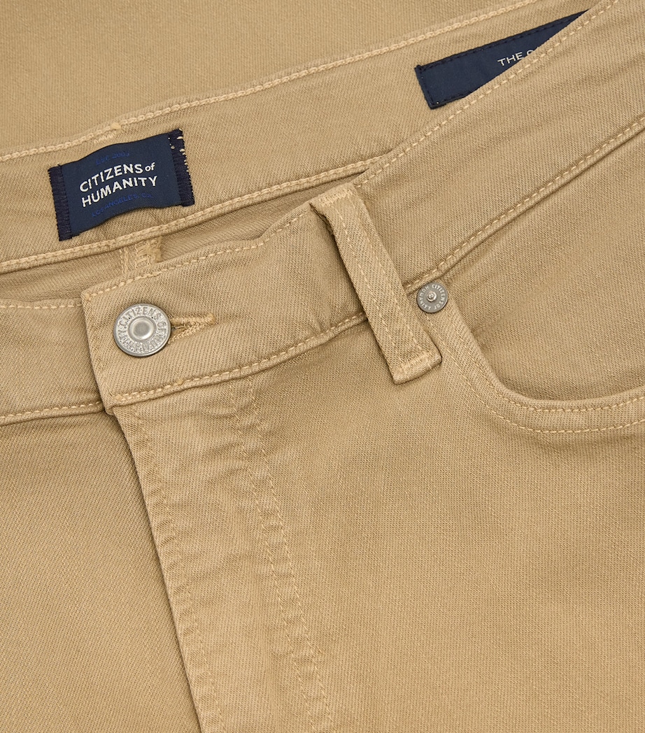 Gage Slim-Straight Chinos ABBOT (MD/LT KHAKI) Image 5