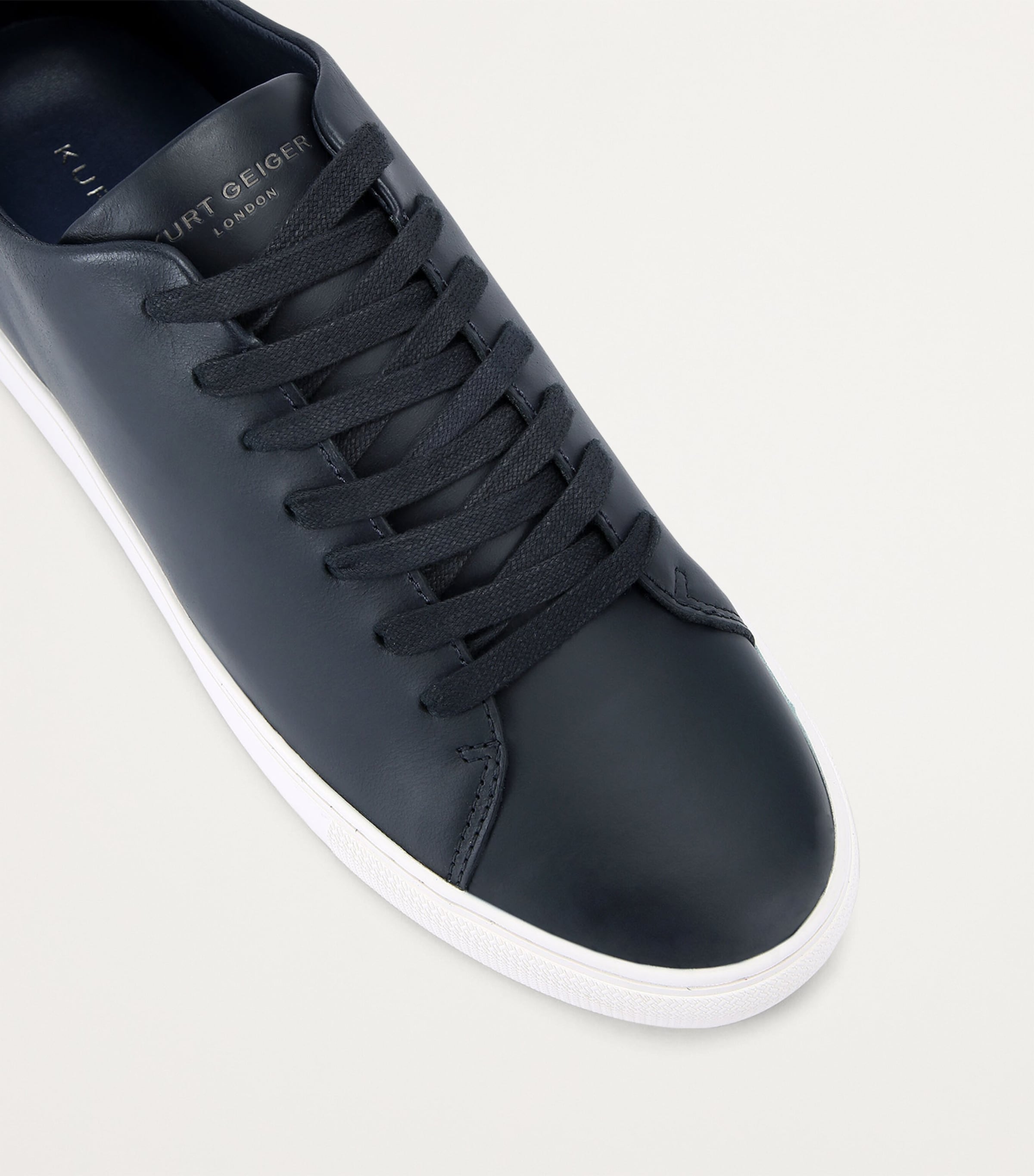 Leather Lennon Sneakers BLUE/DARK Image 4