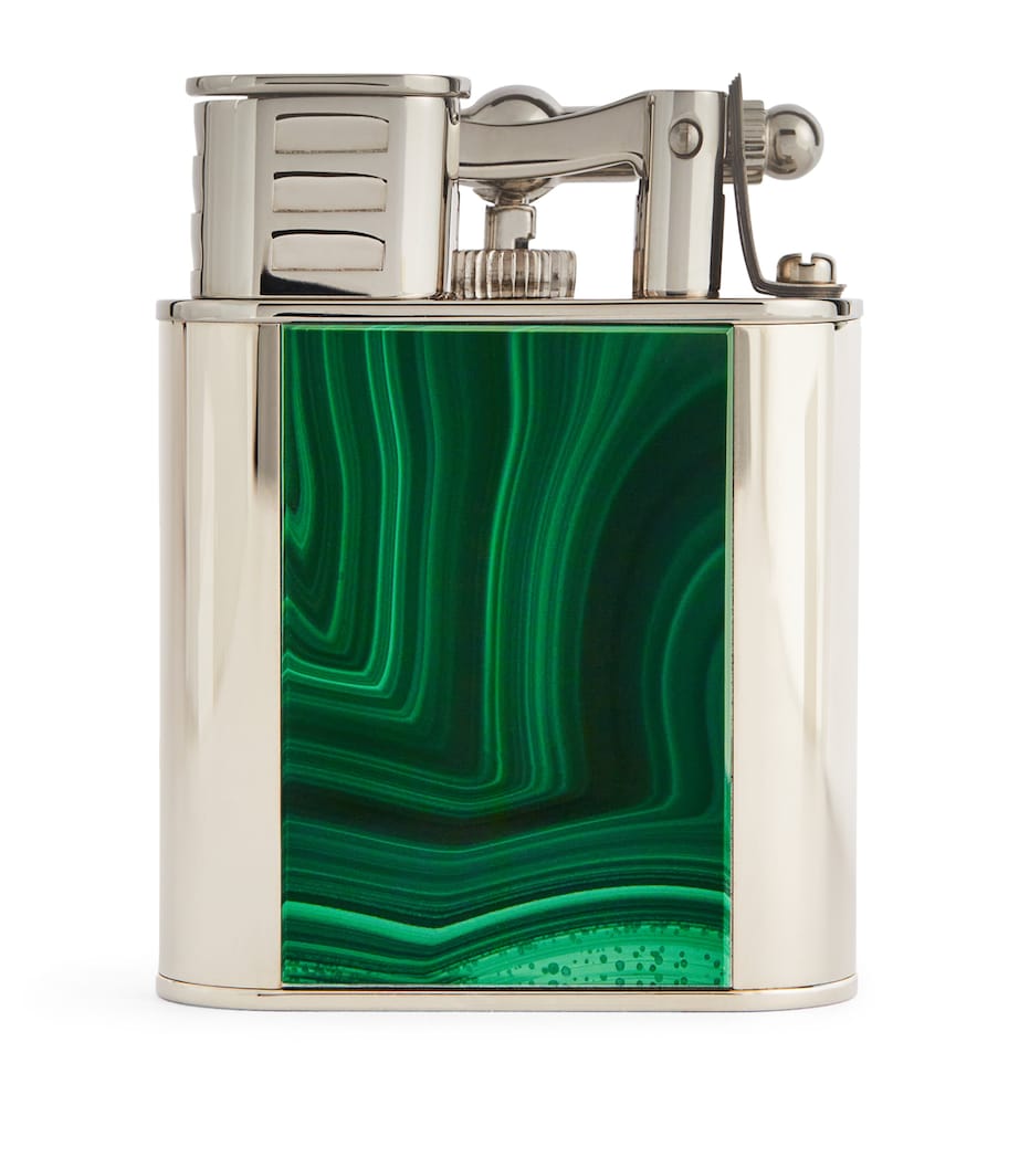 Dunhill Malachite Turbo Lighter Green Image 1