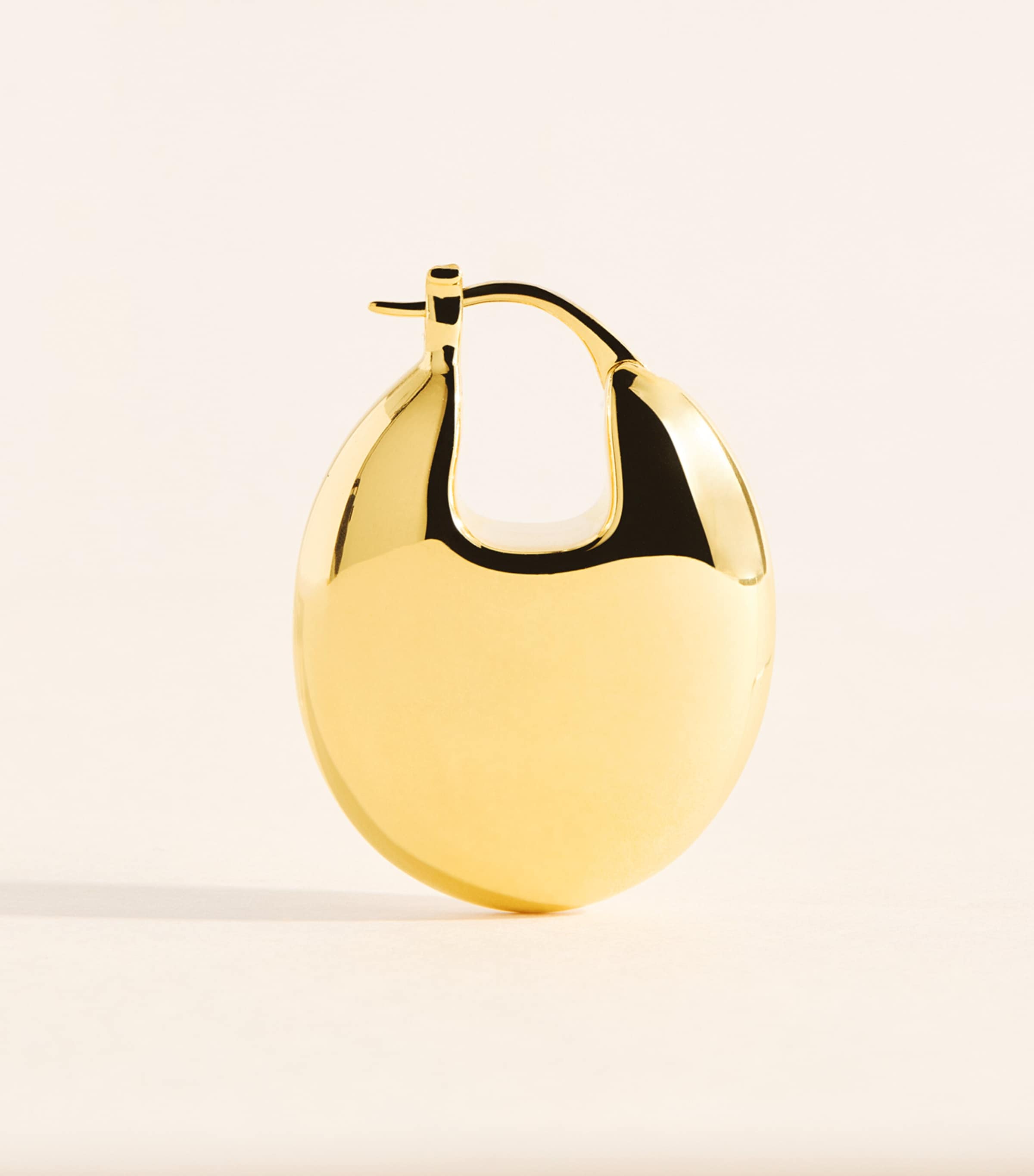 LIÉ STUDIO Gold-Plated The Erin Earrings Gold Image 3