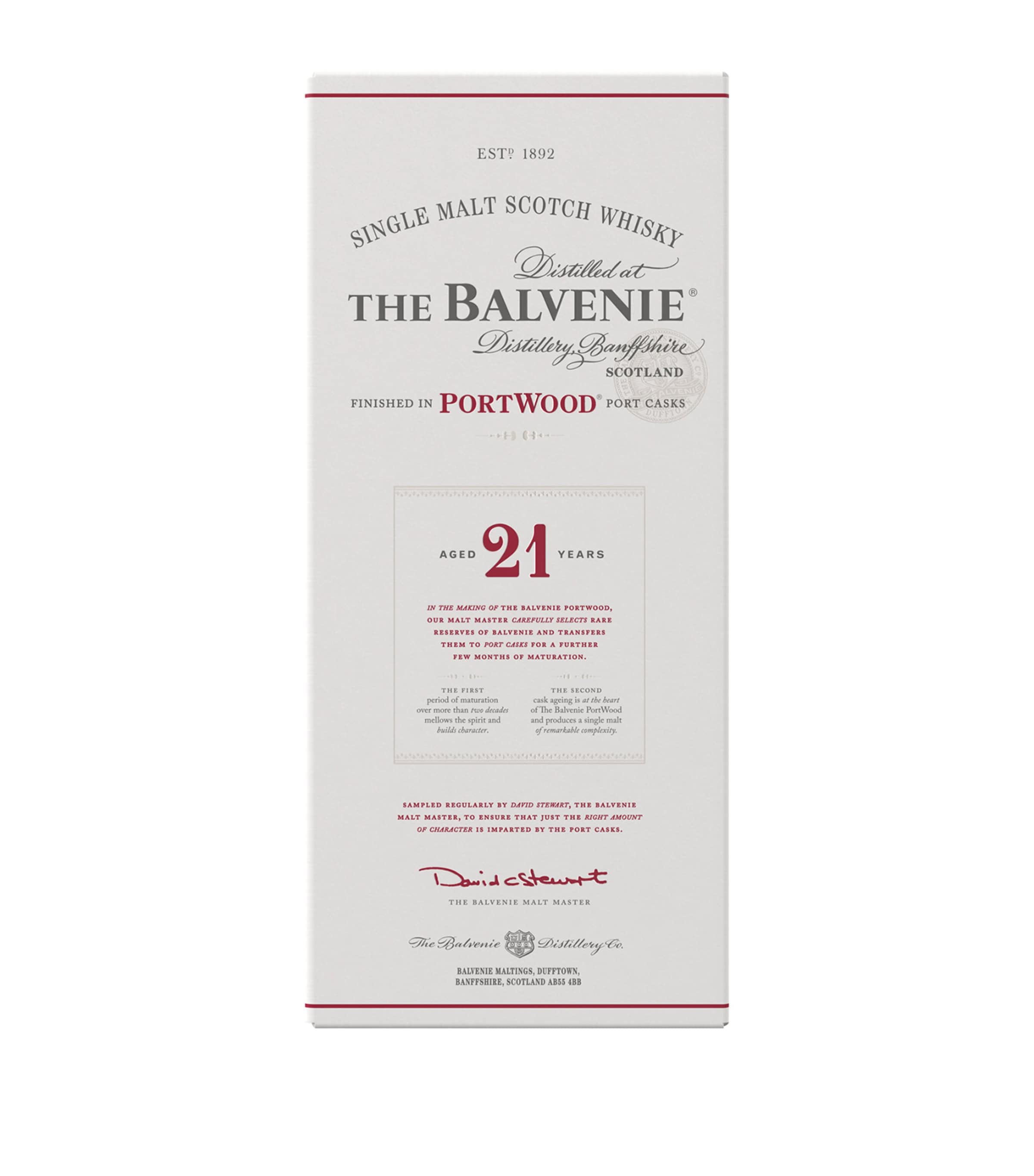 21-Year-Old PortWood Whisky (70cl) NO COLOUR Image 2