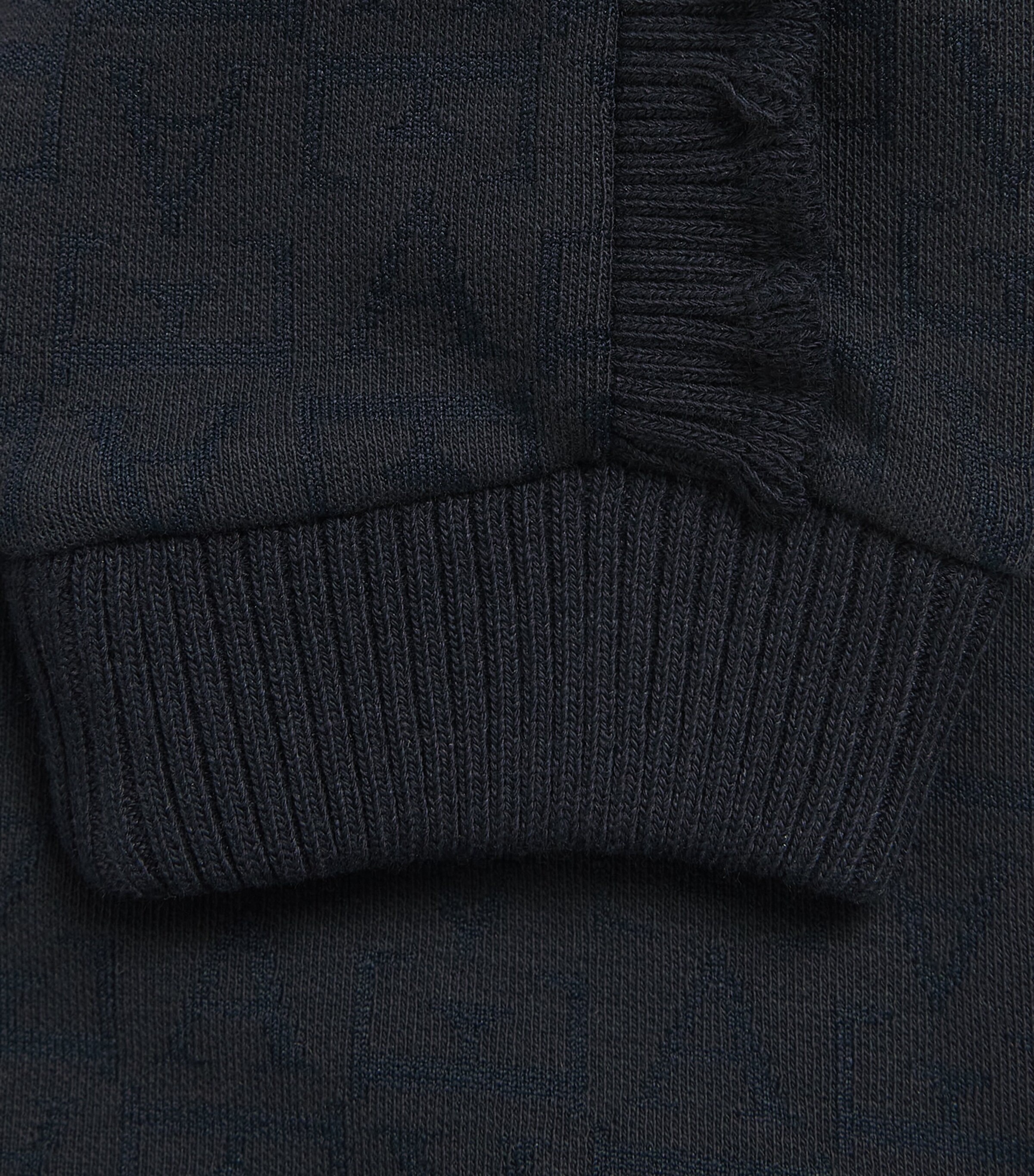 Emporio Armani Kids Logo Embossed Hoodie (6-36 Months) Iconico Blu Ea Image 4