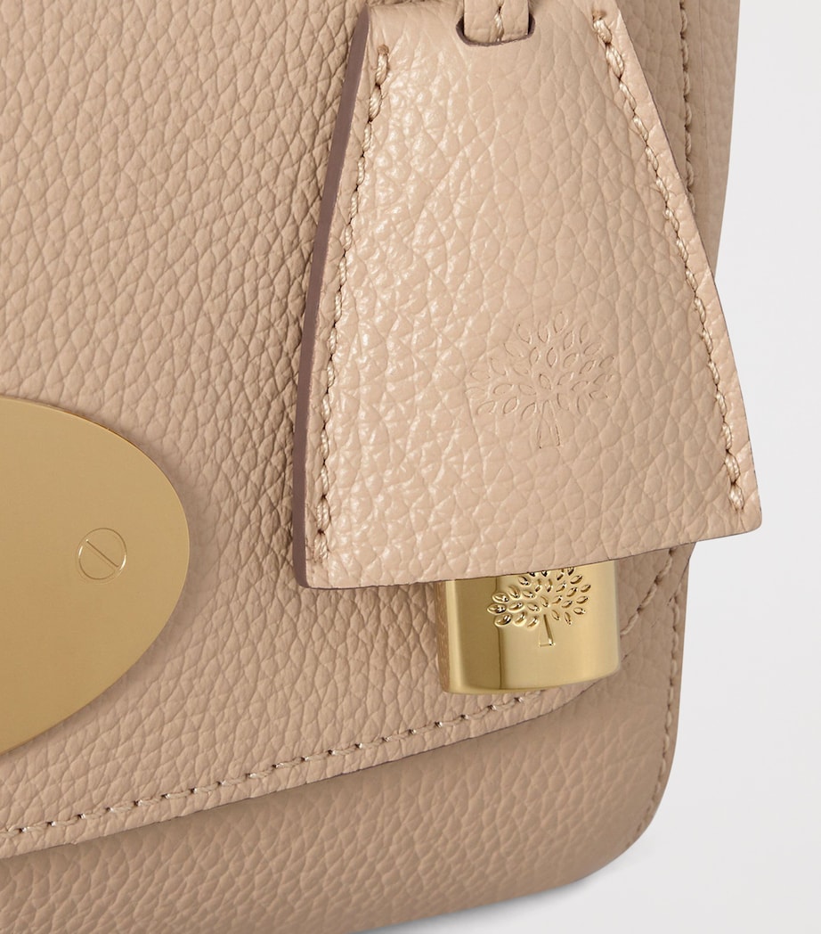 Small Leather Lily Shoulder Bag CRUMPET Image 5