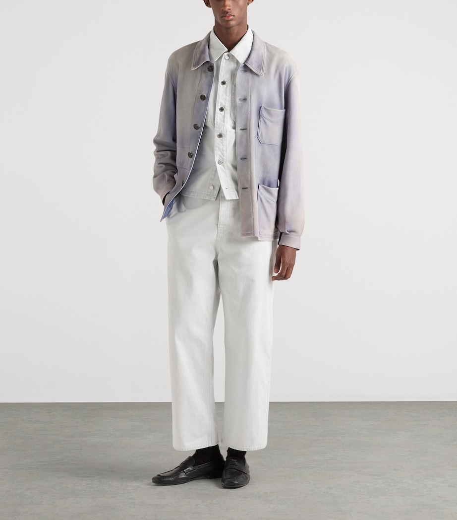 Prada Mens Blouson Denim Jacket Image 2