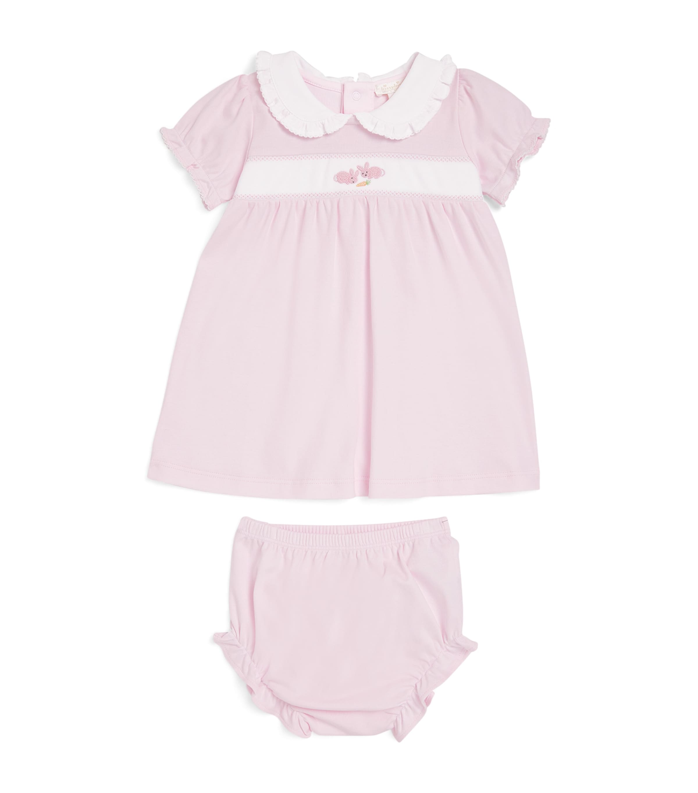 KISSY KISSY PIMA COTTON DRESS AND BLOOMERS SET