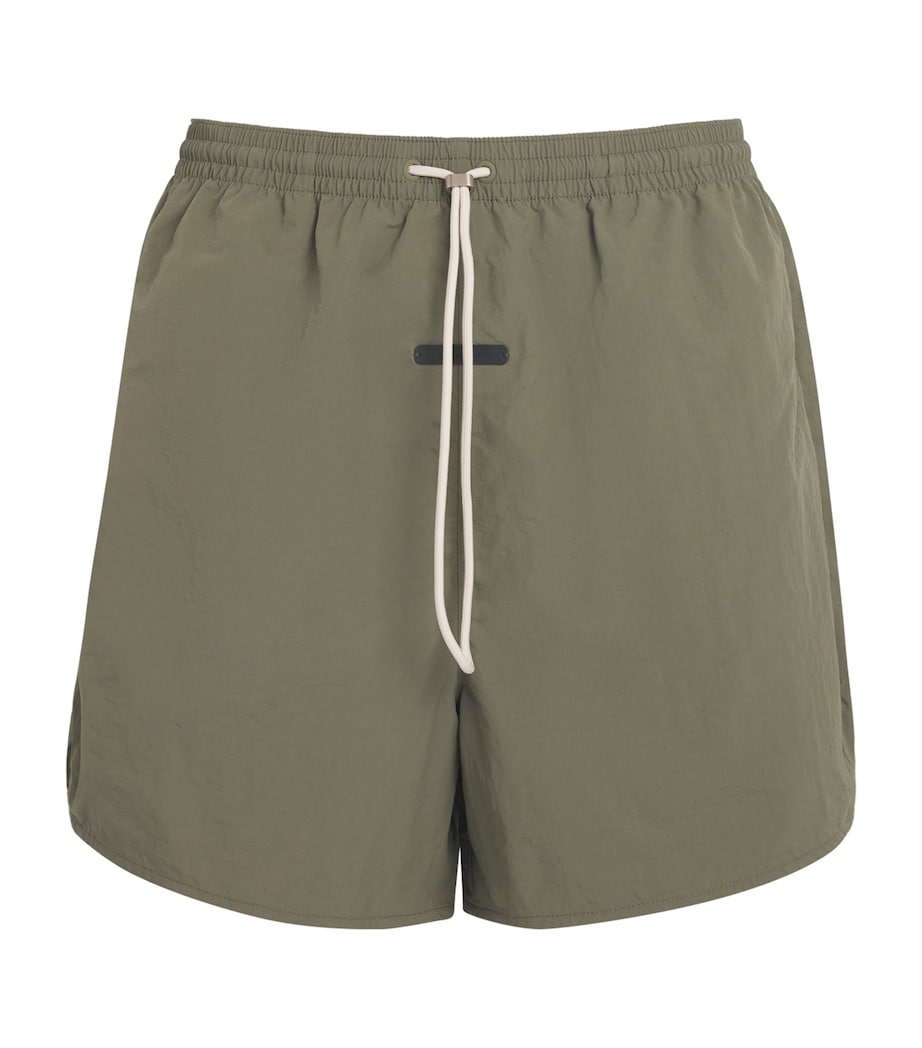 FEAR OF GOD ESSENTIALS Mens Swim Shorts Moss Image 1