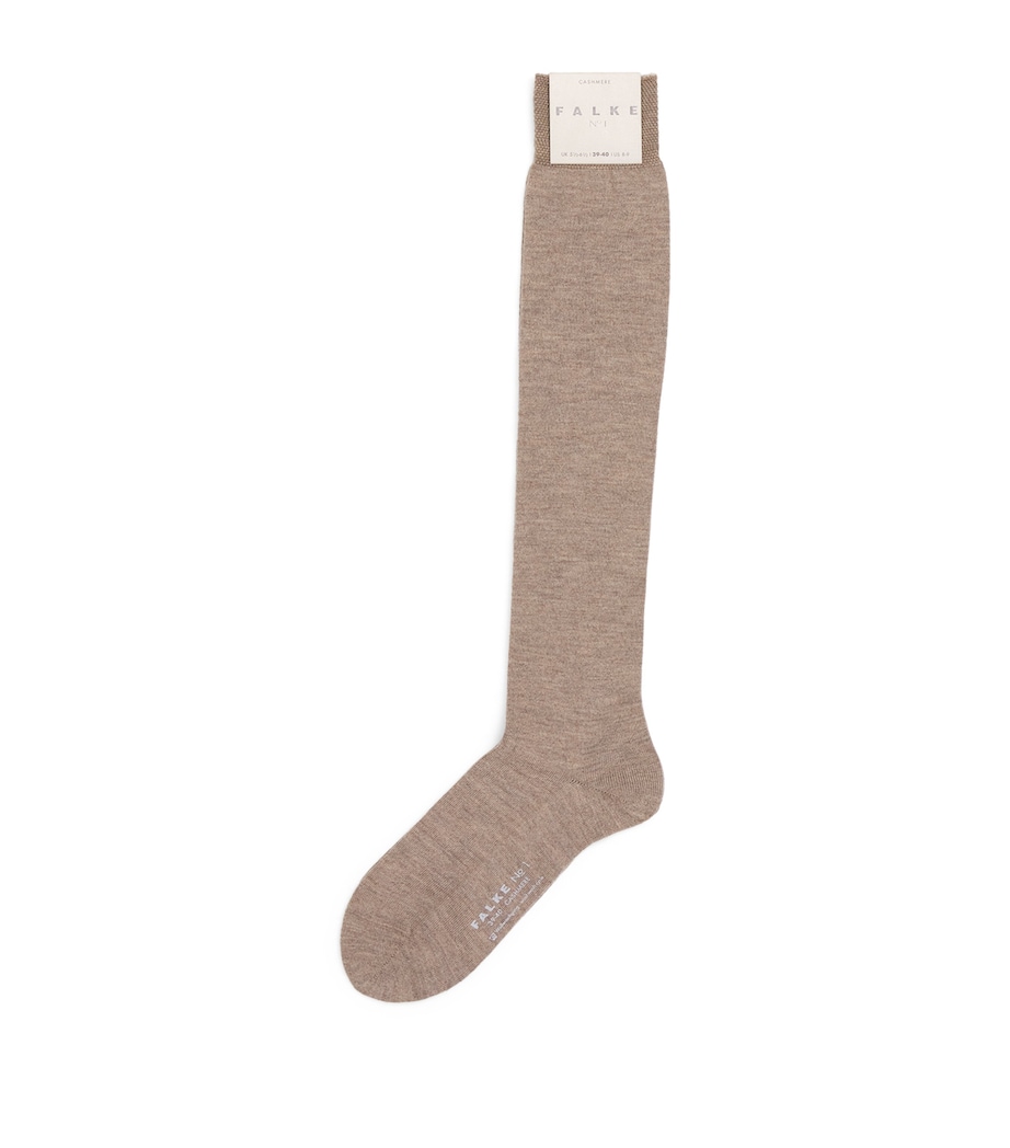 Cashmere-Blend No.1 Knee High Socks 5410 NUTMEG MELANGE Image 1