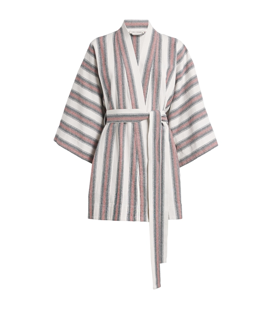 Stripe Balthaza Robe Dress BALTHAZA STRIPE Image 1