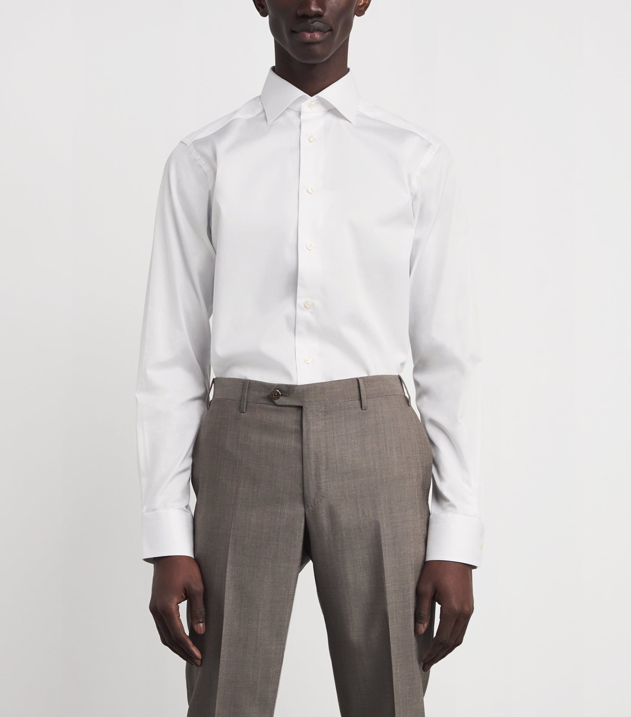 Contemporary Fit Shirt WHITE Image 3