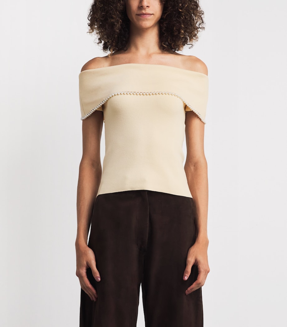 Off-The-Shoulder Hetha Top 1U3 WOOD Image 3