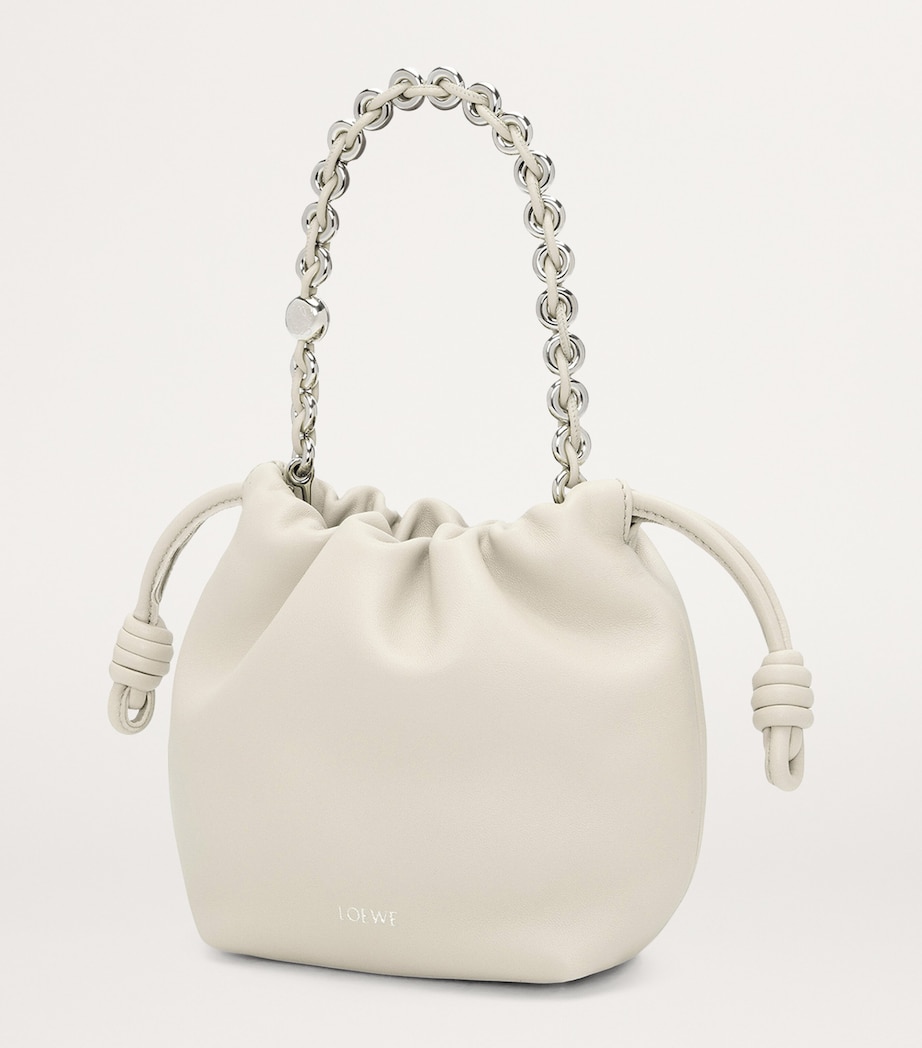 LOEWE Mini Flamenco Shoulder Bag Sea Salt Image 3
