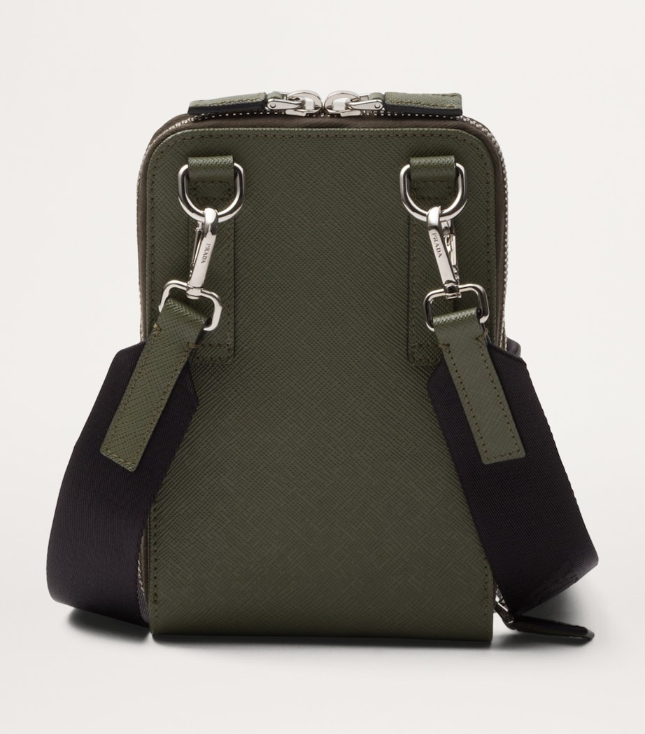 Saffiano Leather Smartphone Case F0466 Image 3