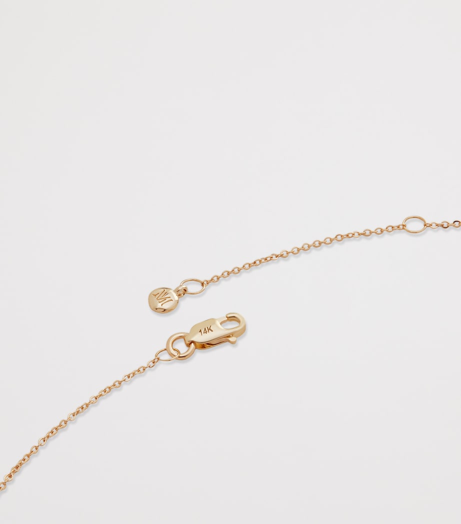 Monica Vinader Yellow Gold Chain Necklace Solid Gold Image 3