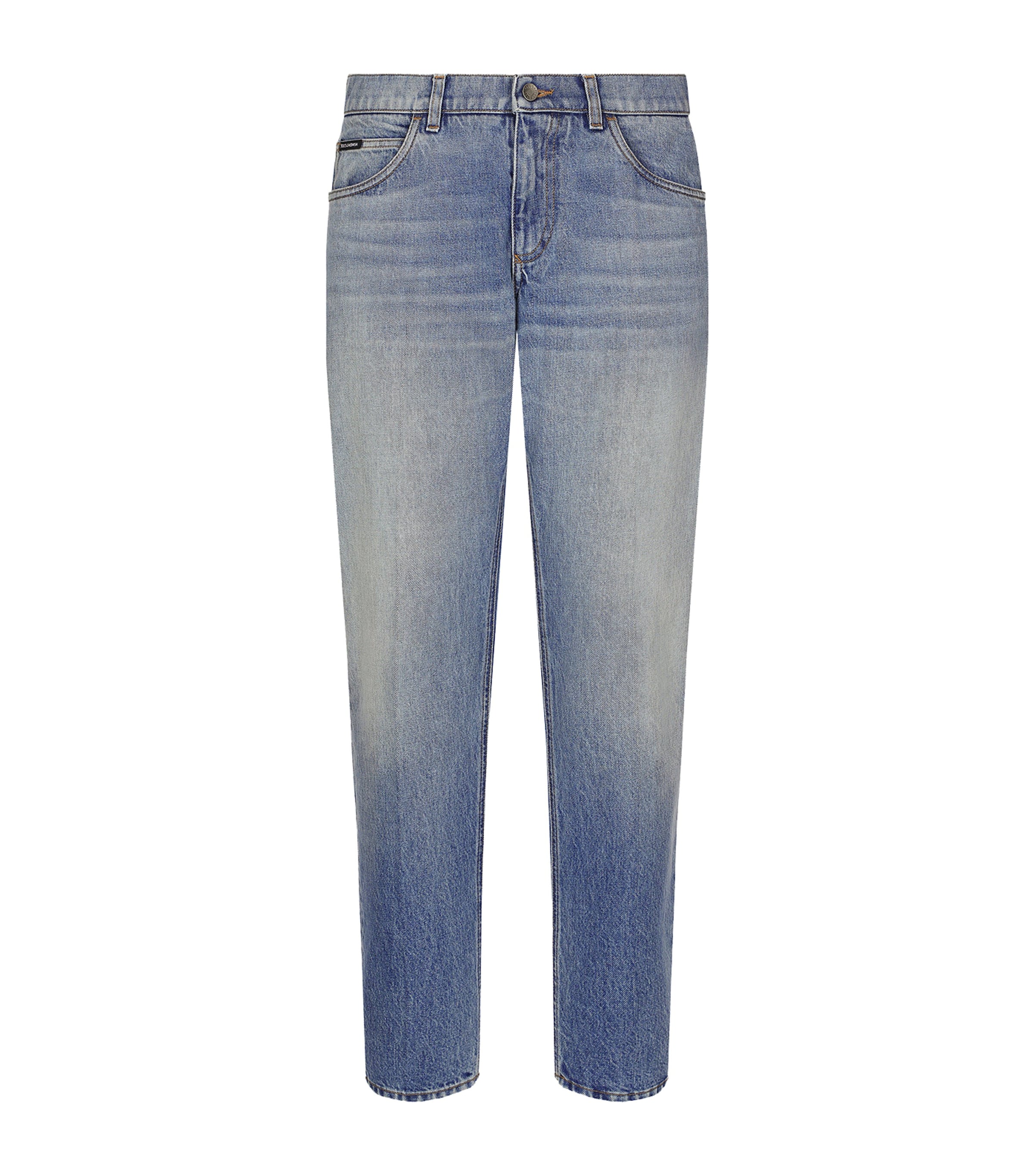 Shop Dolce & Gabbana Denim Slim Jeans