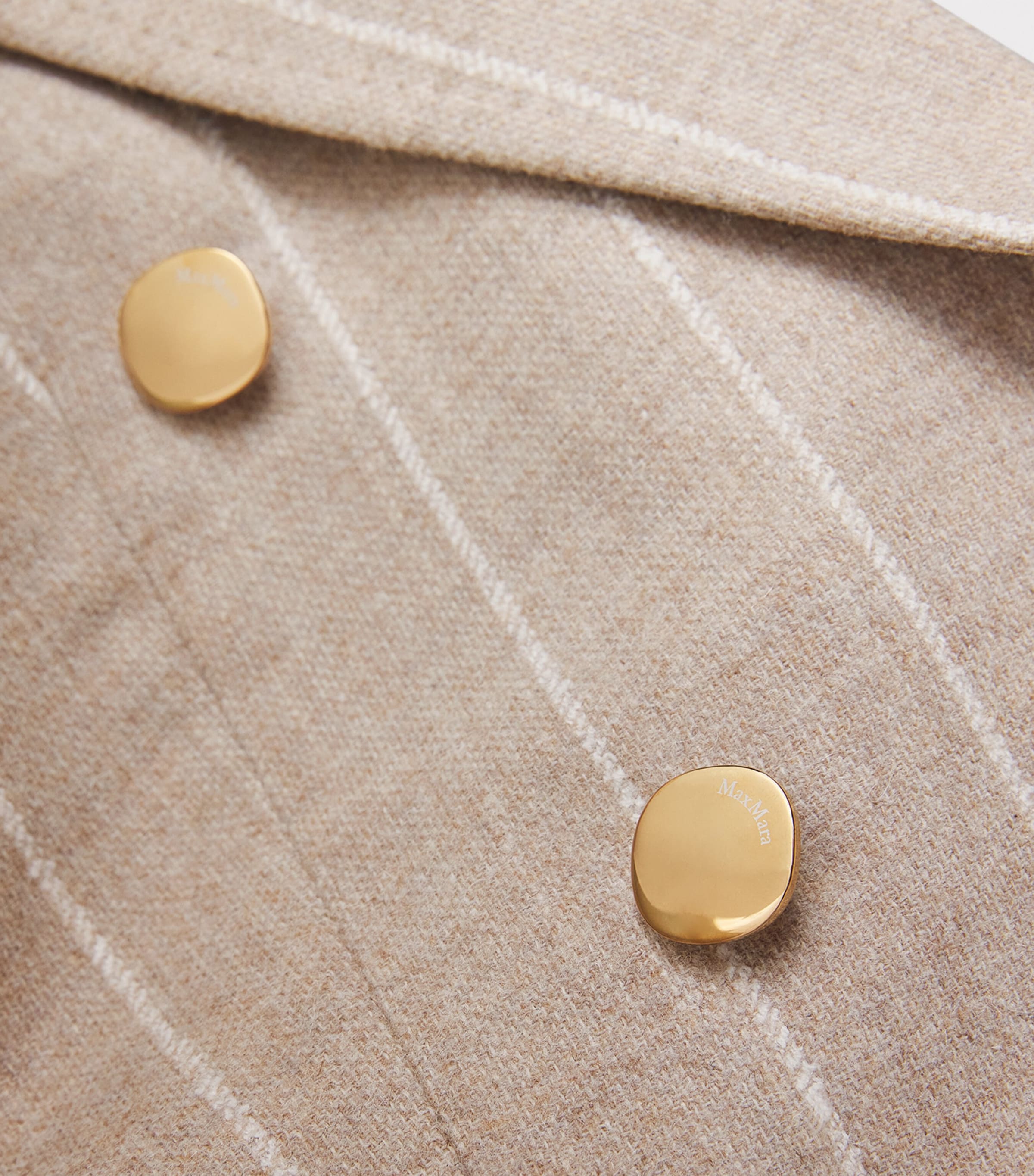 Wool-Blend Stripe Sartoriale Blazer BEIGE Image 5