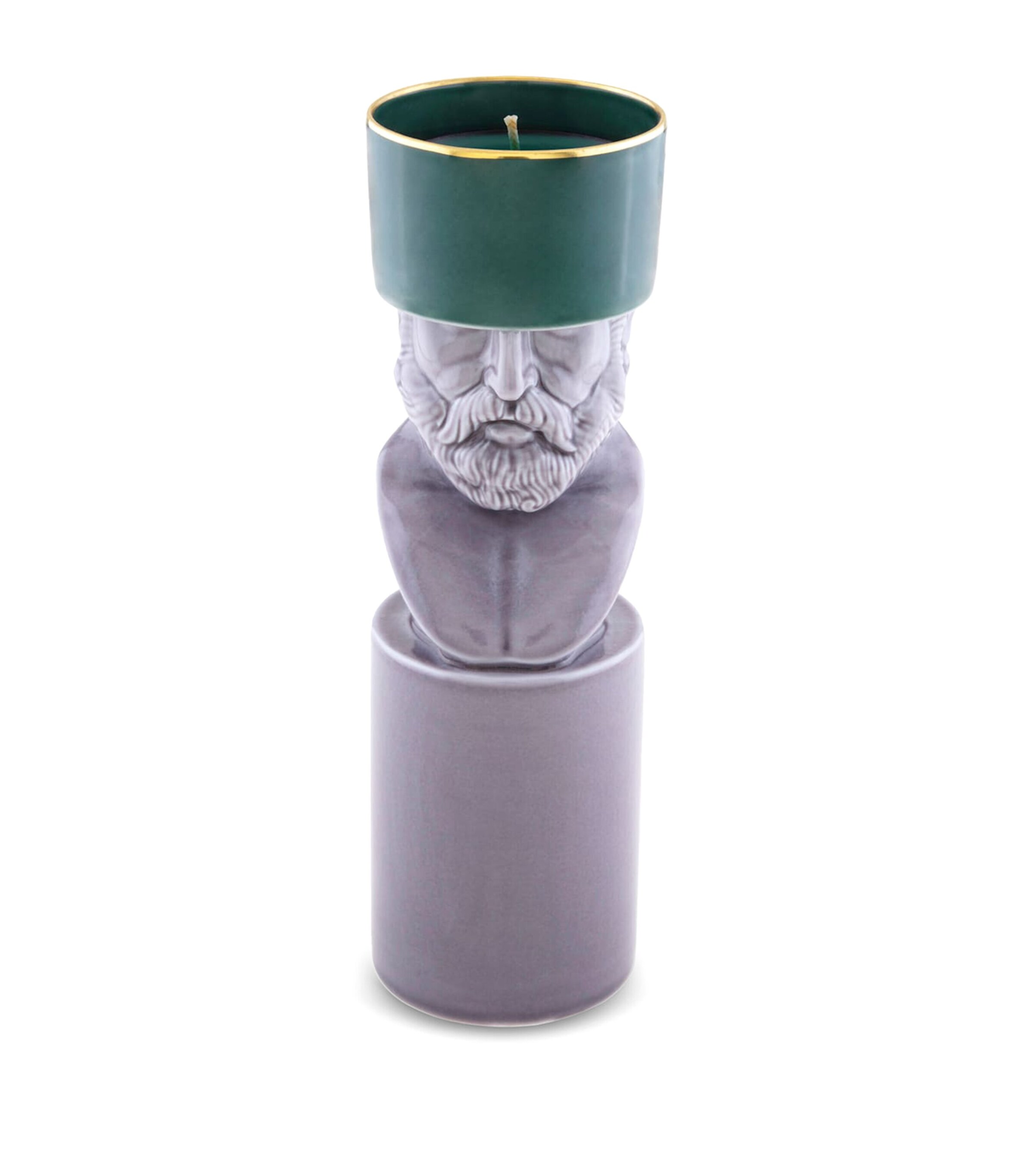 GINORI 1735 Porcelain Il Letterato Candle Holder Image 3