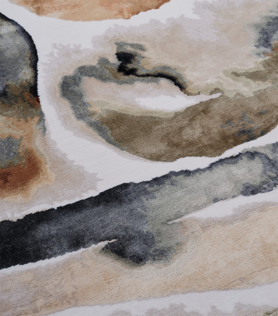 Wool-Silk Kali Umber Rug (3.05m x 2.44m) NEUTRAL Image 2