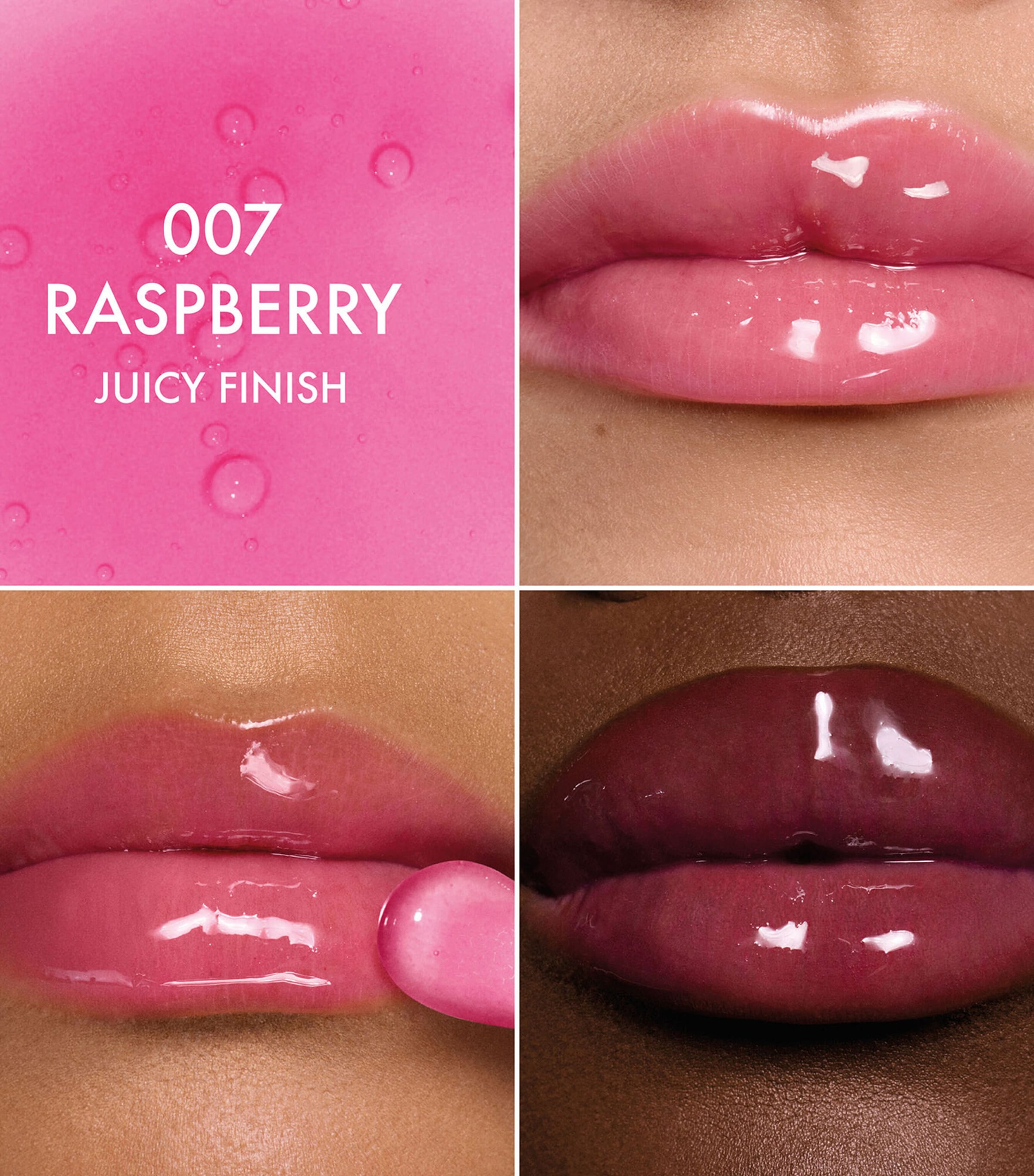 Dior Addict Lip Glow Oil 007 RASPBERRY JUICY Image 2