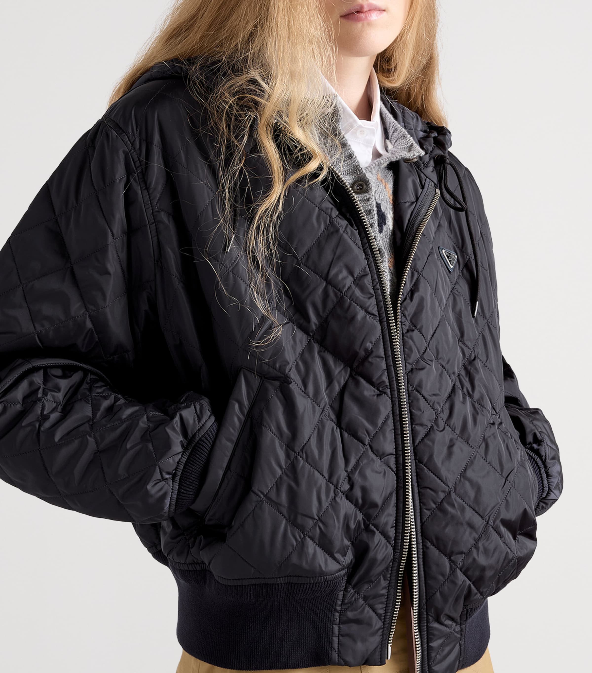Re-Nylon Quilted Jacket F0008 Image 6