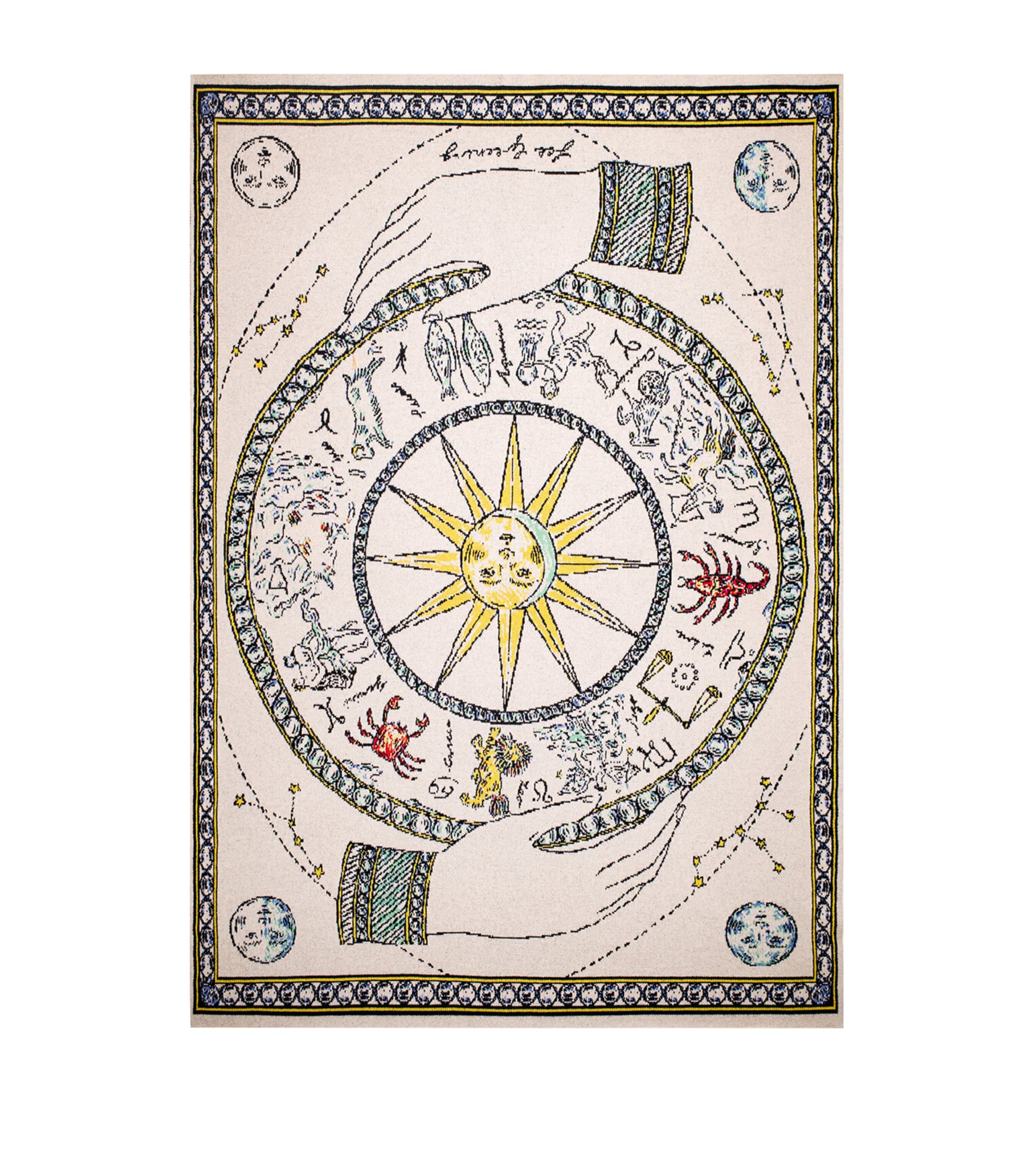 SAVED NY Cashmere Celestial Throw (130cm x 180cm) | Home Furnishings | Throws | Bedding | Bedspreads & Bed Throws