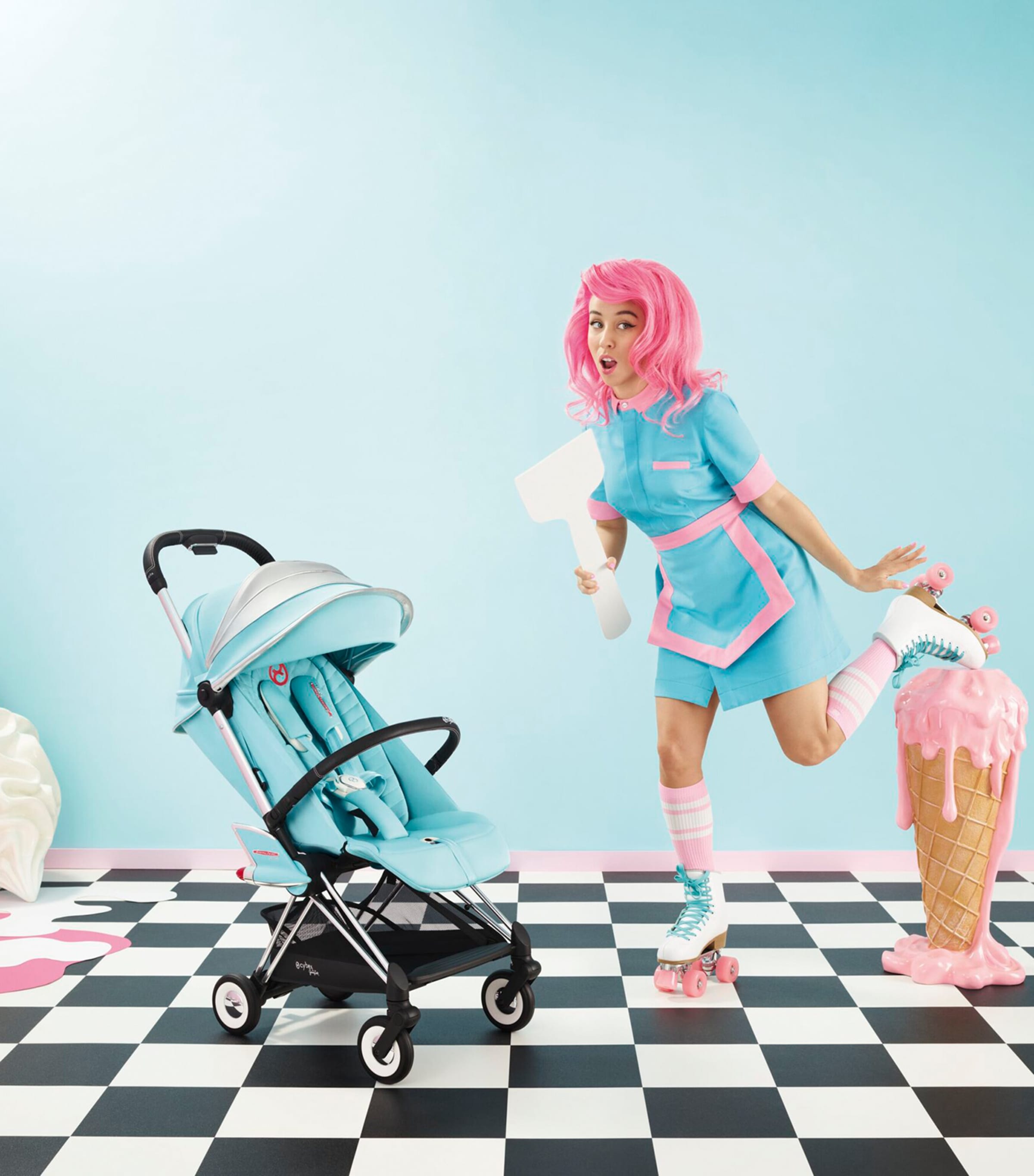 x Jeremy Scott Car Collection COYA Stroller JS CAR Image 5