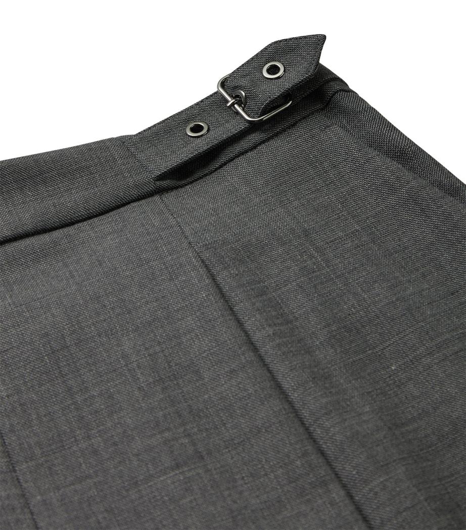 Pleated Bermuda Shorts ANTHRACITE Image 2