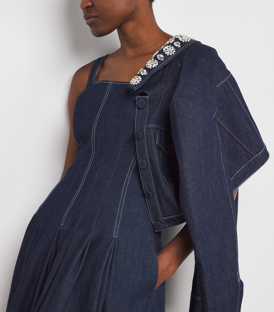 Denim Darla Midi Dress INDIGO Image 6
