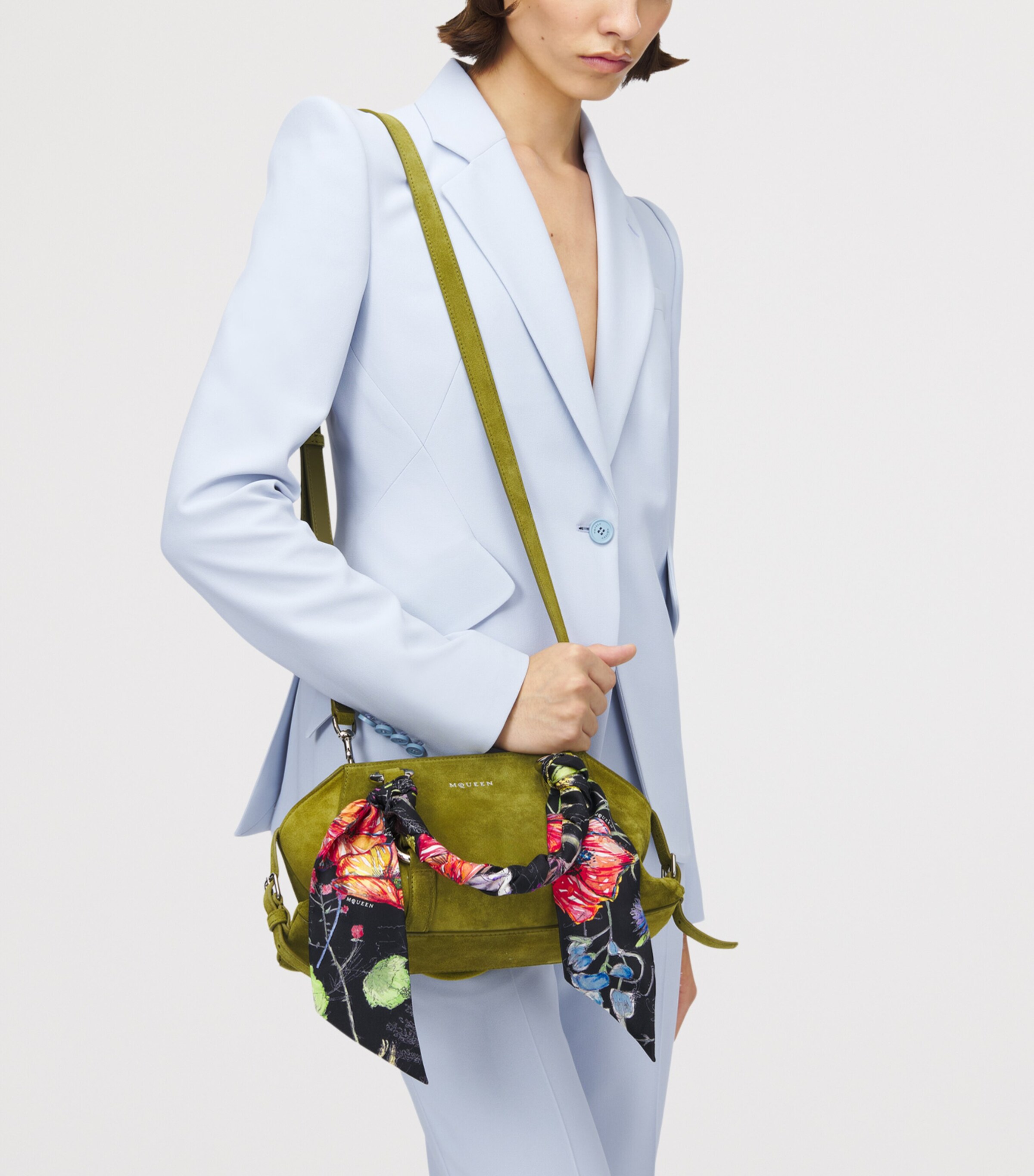 Silk Spider Floral Scarf 1078 Image 2