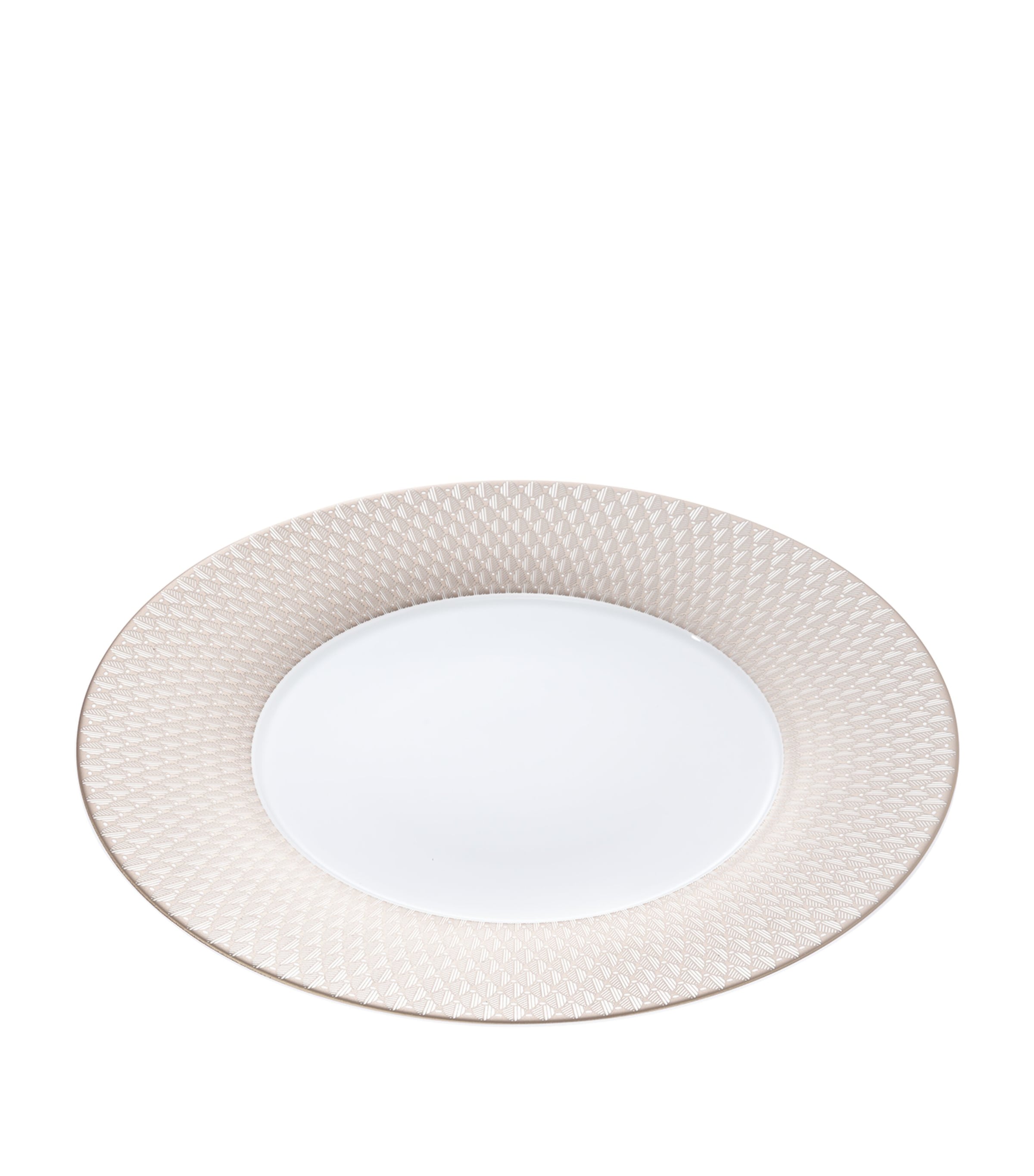 Porcelain Malmaison Platinum Impériale Underplate (31cm) SILVER Image 2