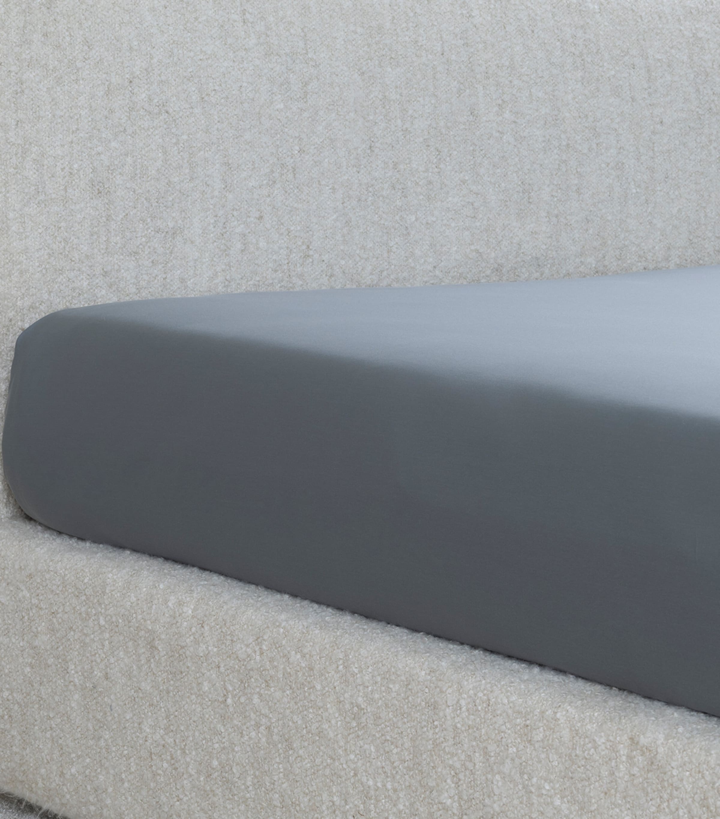 Frette Stardust Jacquard King Flat Sheet (270cm x 320cm) Dusty Grey/go Image 3