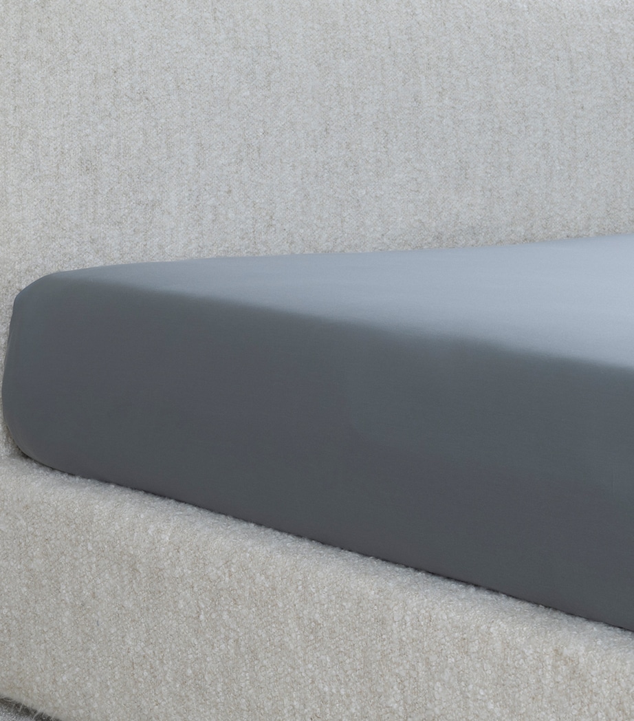 Frette Stardust Jacquard King Flat Sheet (270cm x 320cm) Dusty Grey/go Image 3