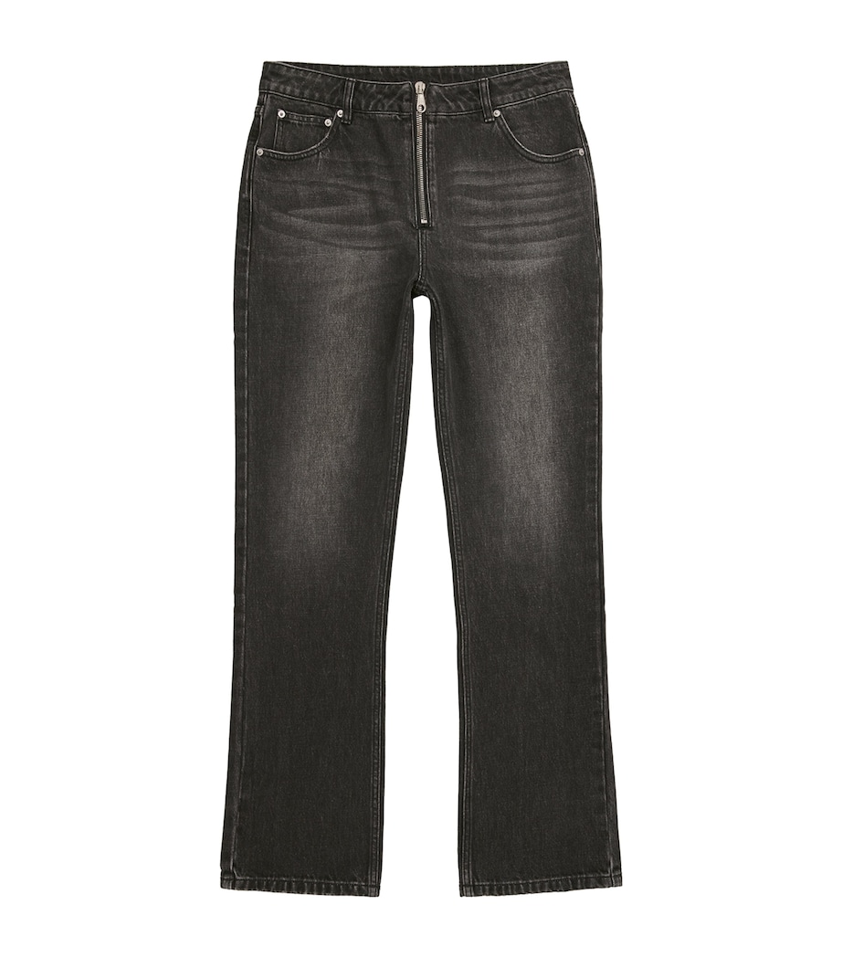 COLE BUXTON Mens Straight Jonny Jeans Black Image 1