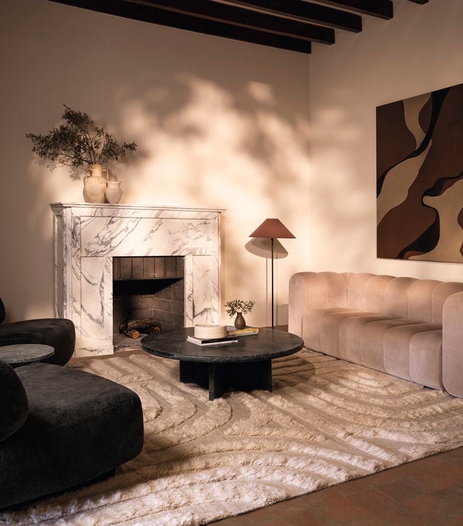 Wool Folk Ivory Rug (3.05m x 2.44m) NEUTRAL Image 3