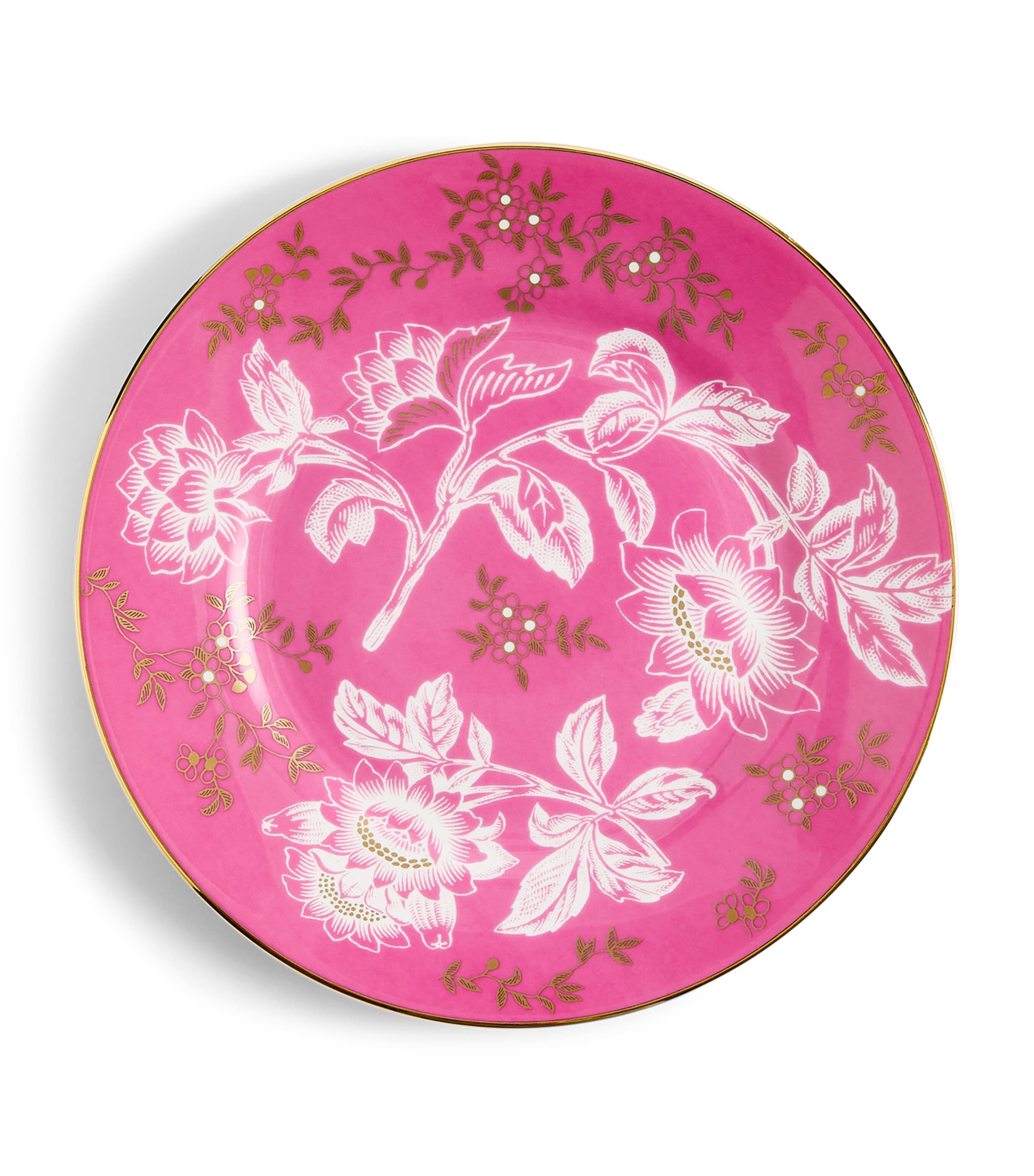 Wonderlust Pink Tonquin Plate (20.5cm) PINK Image 1