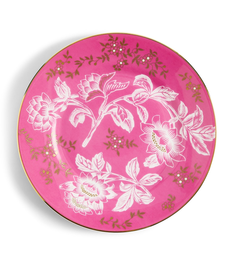 Wonderlust Pink Tonquin Plate (20.5cm) PINK Image 1