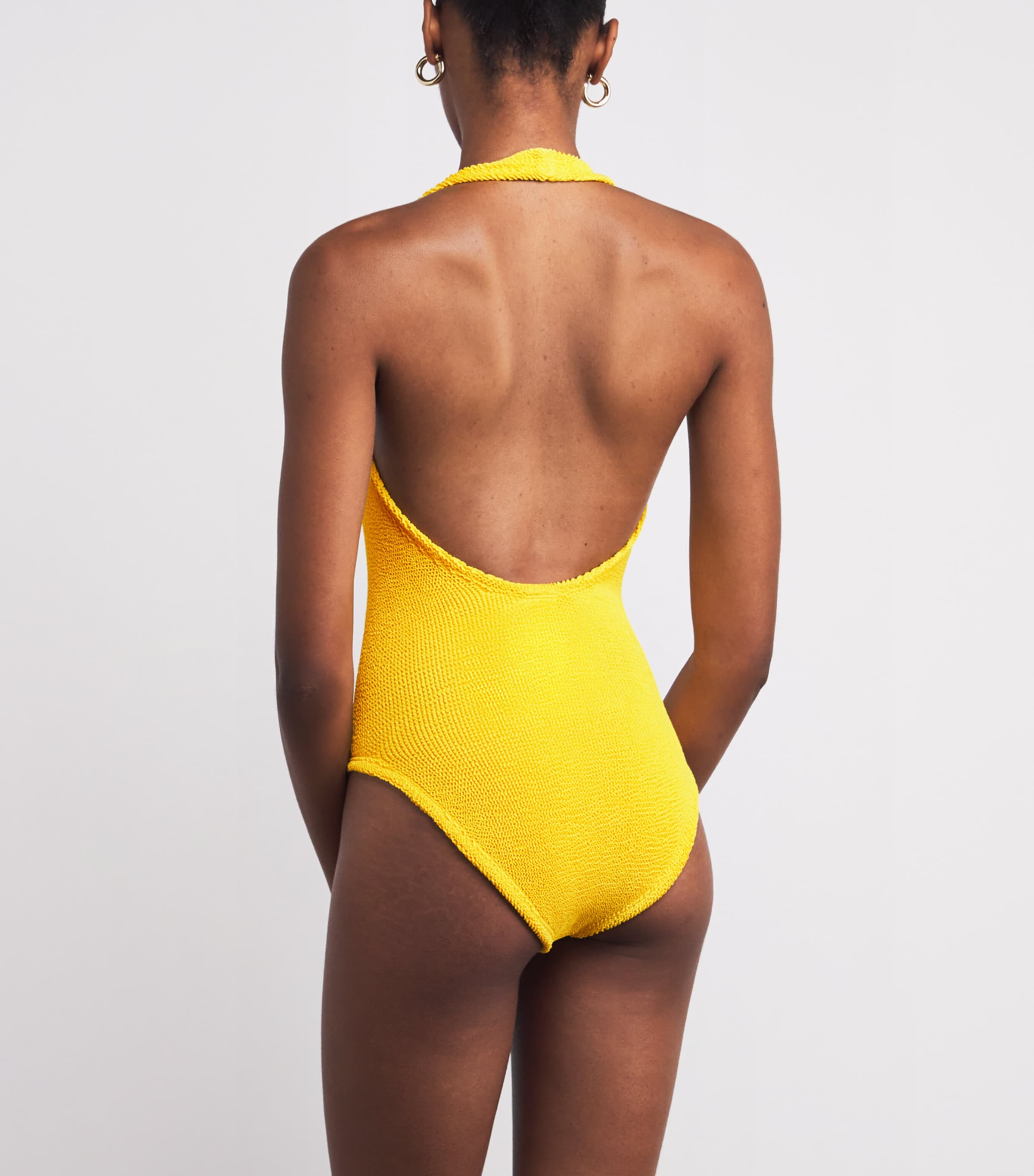 Halterneck Sandy Swimsuit SUNFLOWER Image 3