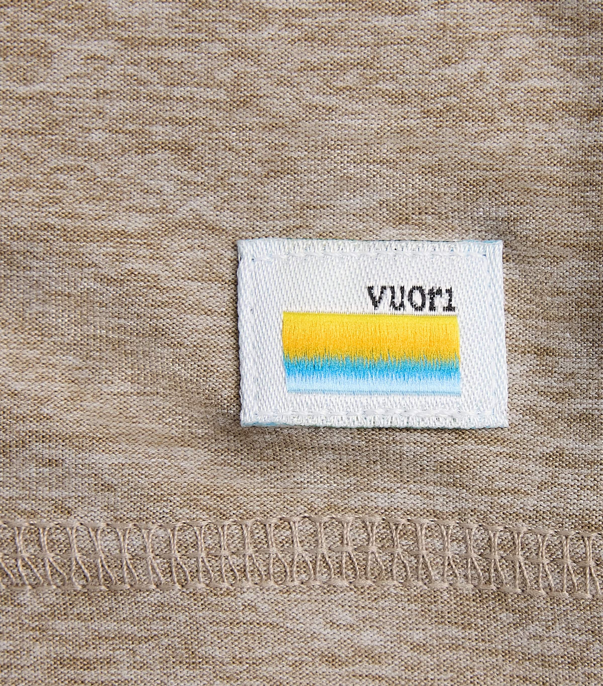 VUORI Mens Strato Tech T-Shirt Hao Acorn Heath Image 6
