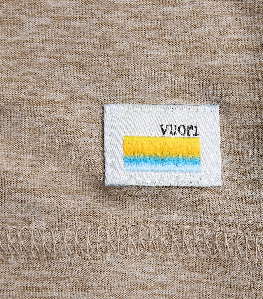 VUORI Mens Strato Tech T-Shirt Hao Acorn Heath Image 6
