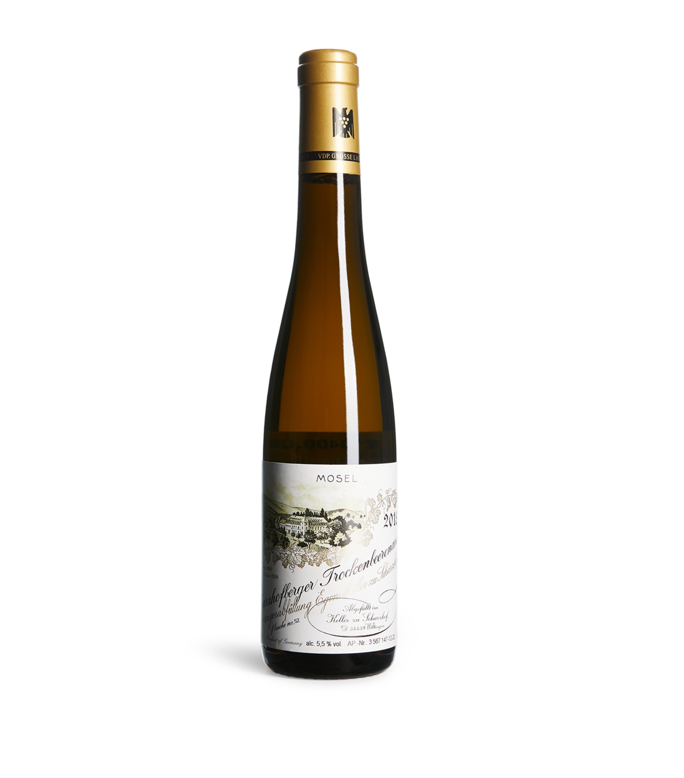 Egon Muller Scharzhofberger Riesling Trockenbeerenauslese 2018 (37.5cl) - Mosel, Germany | Wine & Spirits | Wine | White Wine | 5229