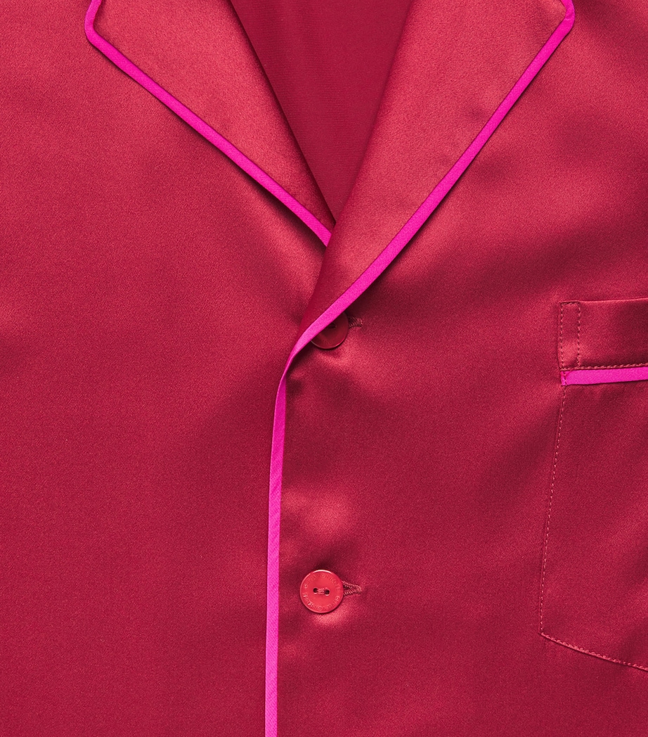 Silk Yves Pyjama Set RUSSET Image 5